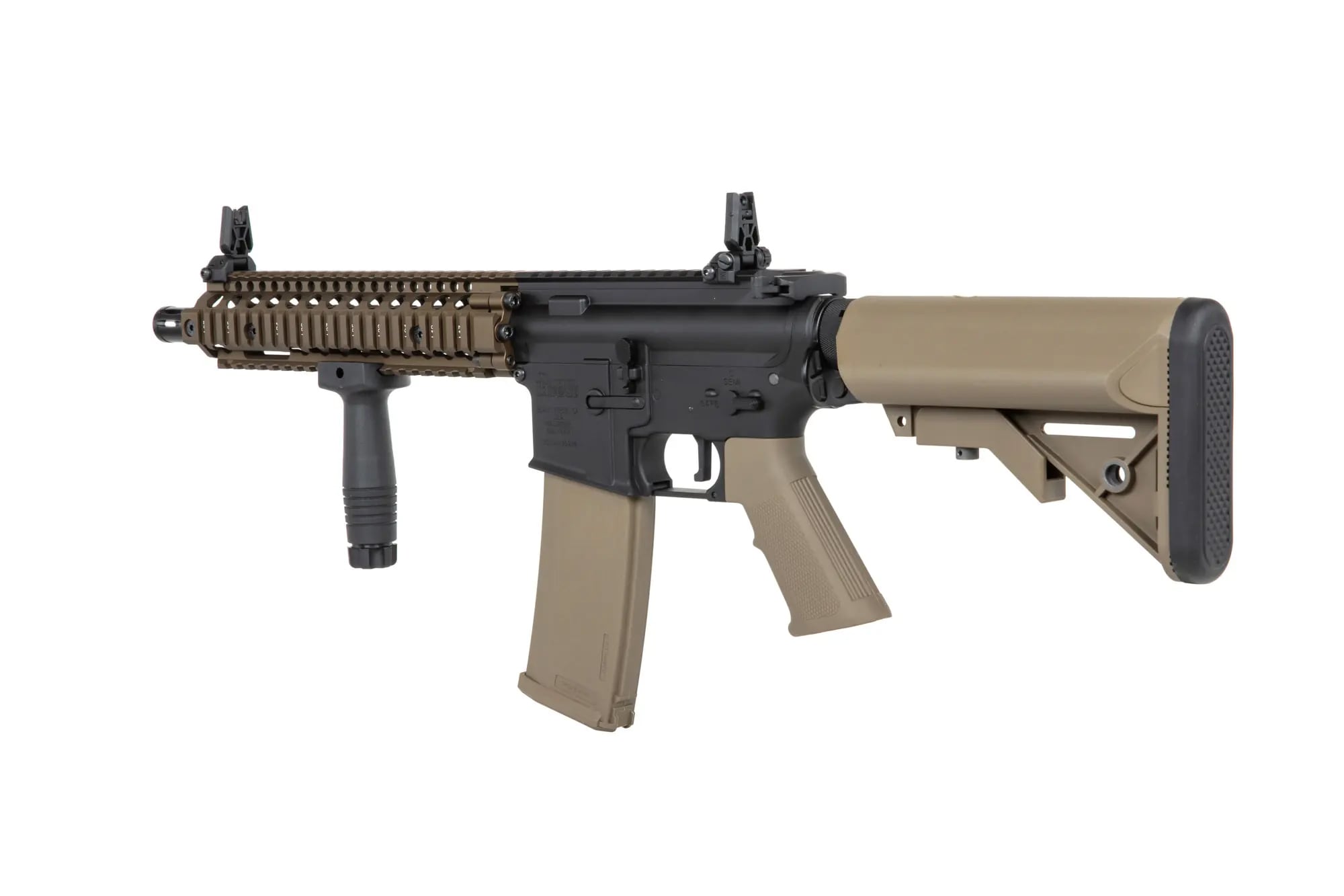 Karabinek szturmowy AEG Specna Arms SA-P19 PRIME Kestrel ETU Daniel Defense - Chaos Bronze
