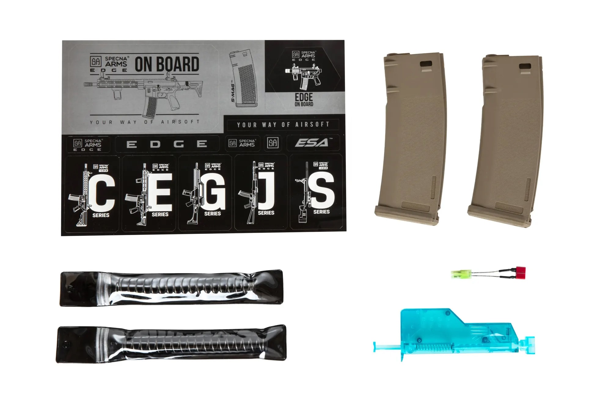 Штурмова гвинтівка AEG Specna Arms SA-P20 Prime Kestrel ETU - Half-Tan