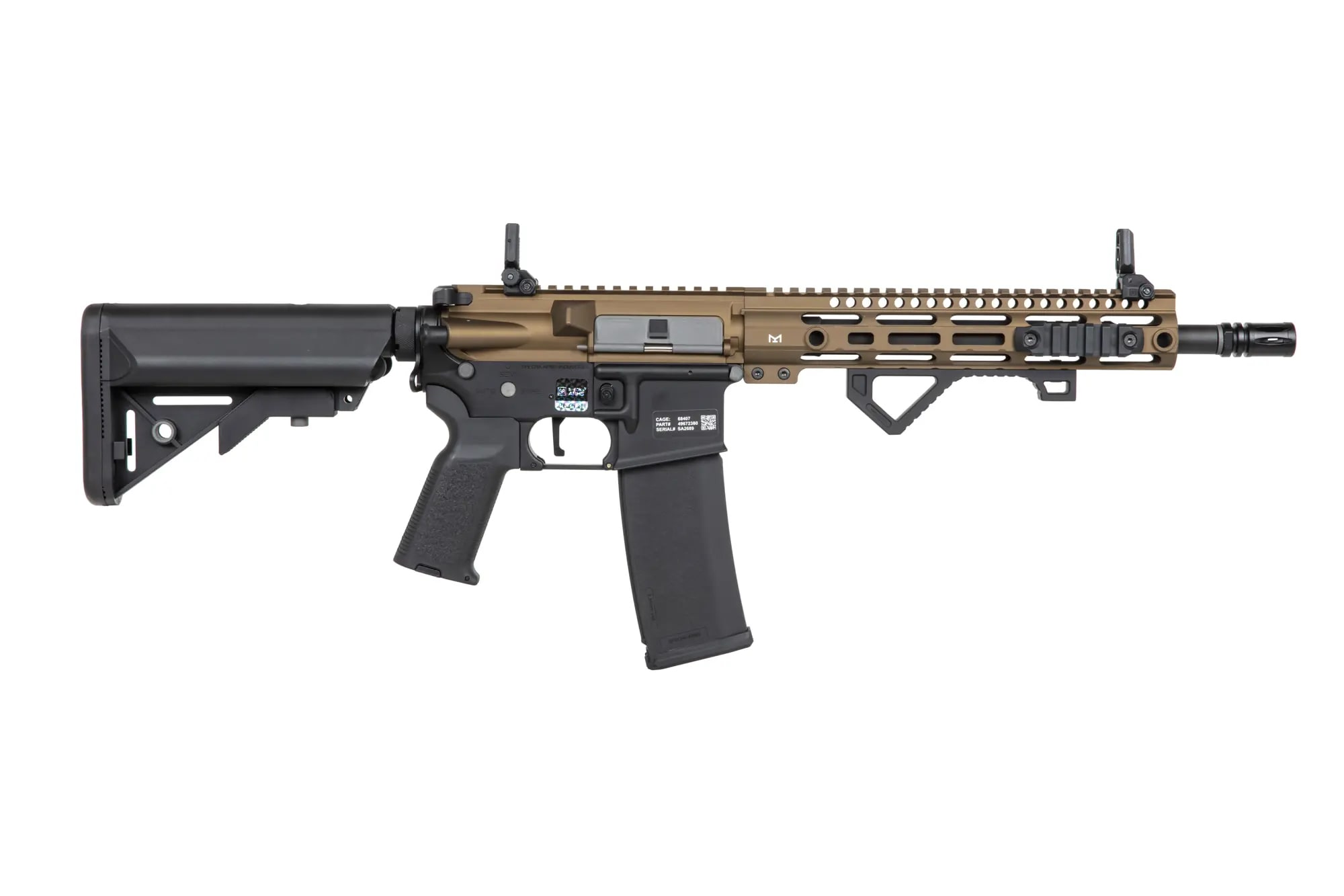 Штурмова гвинтівка AEG Specna Arms SA-P20 Prime Kestrel ETU - Half-Bronze