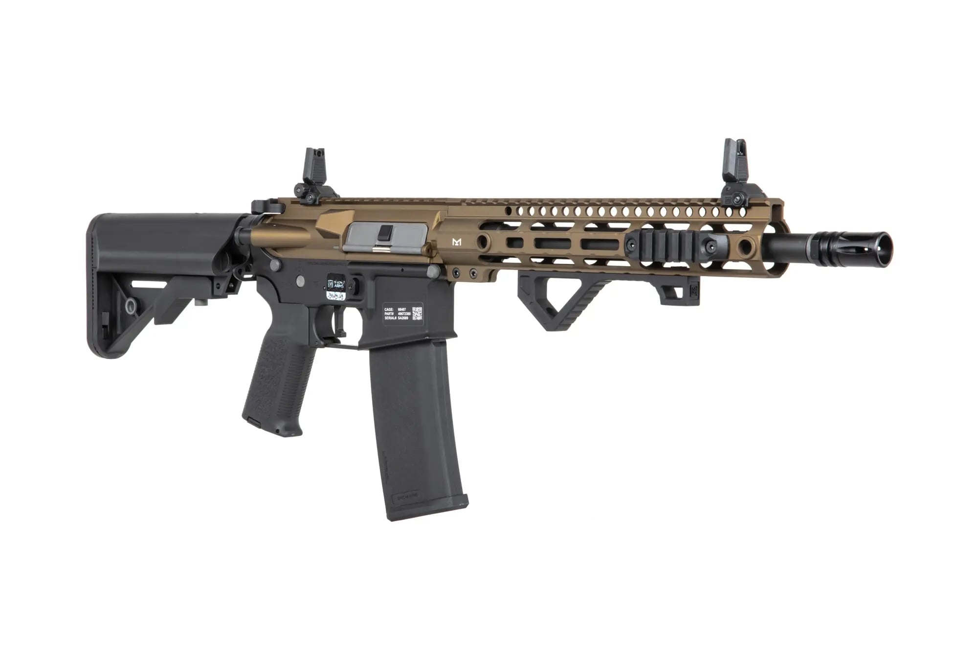 Штурмова гвинтівка AEG Specna Arms SA-P20 Prime Kestrel ETU - Half-Bronze