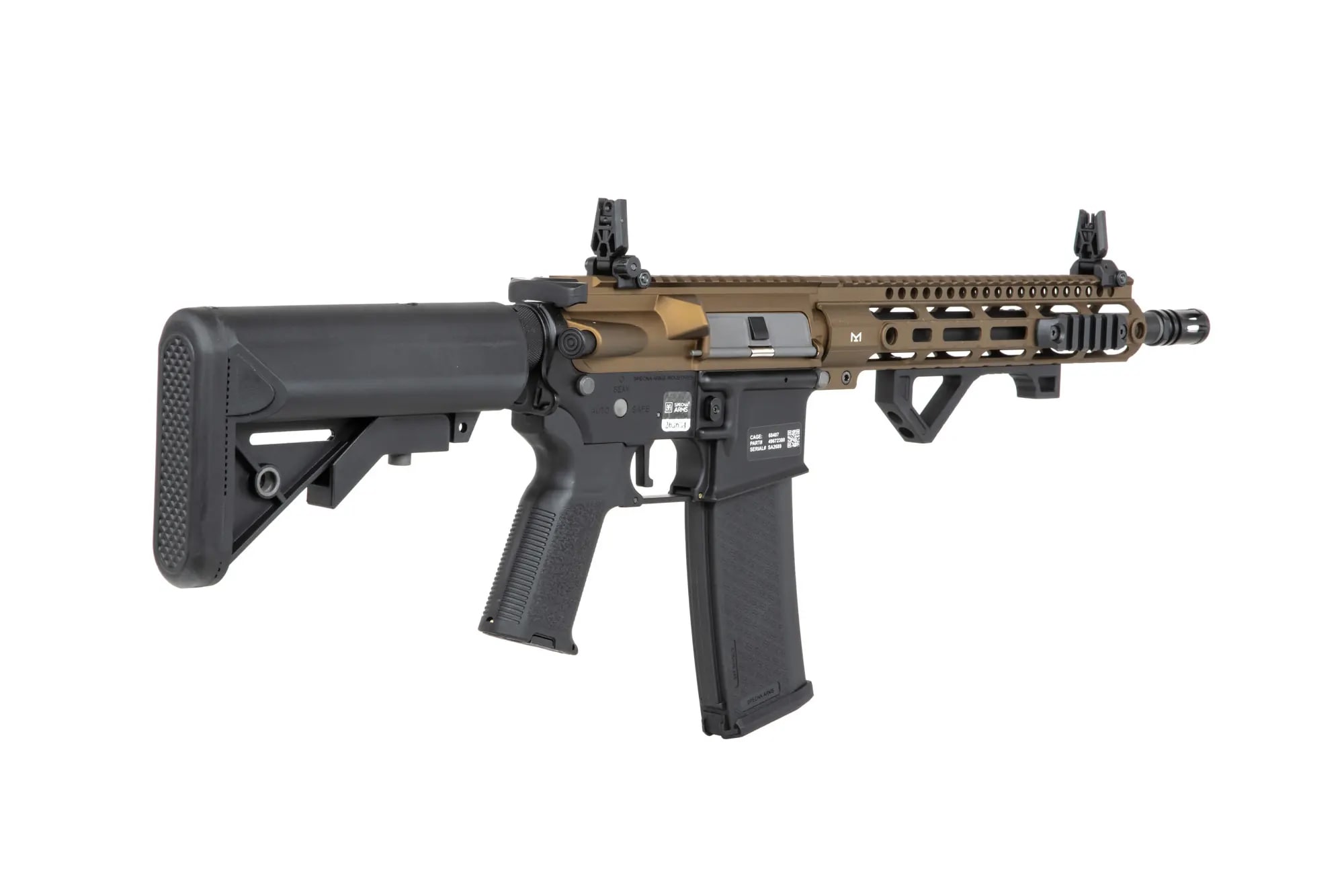 Штурмова гвинтівка AEG Specna Arms SA-P20 Prime Kestrel ETU - Half-Bronze