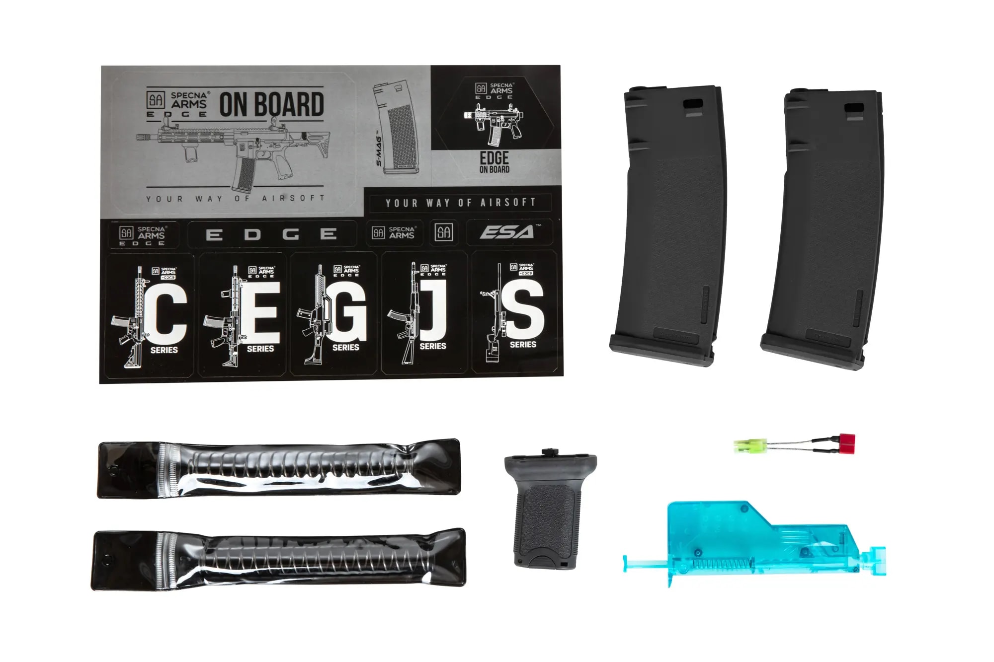 Штурмова гвинтівка AEG Specna Arms SA-P21 PRIME Kestrel ETU - Black