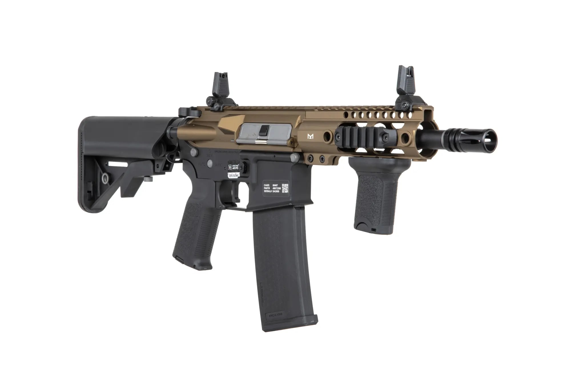 Штурмова гвинтівка AEG Specna Arms SA-P21 PRIME Kestrel ETU - Half-Bronze