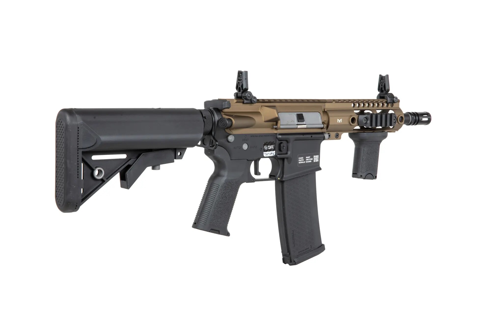 Штурмова гвинтівка AEG Specna Arms SA-P21 PRIME Kestrel ETU - Half-Bronze