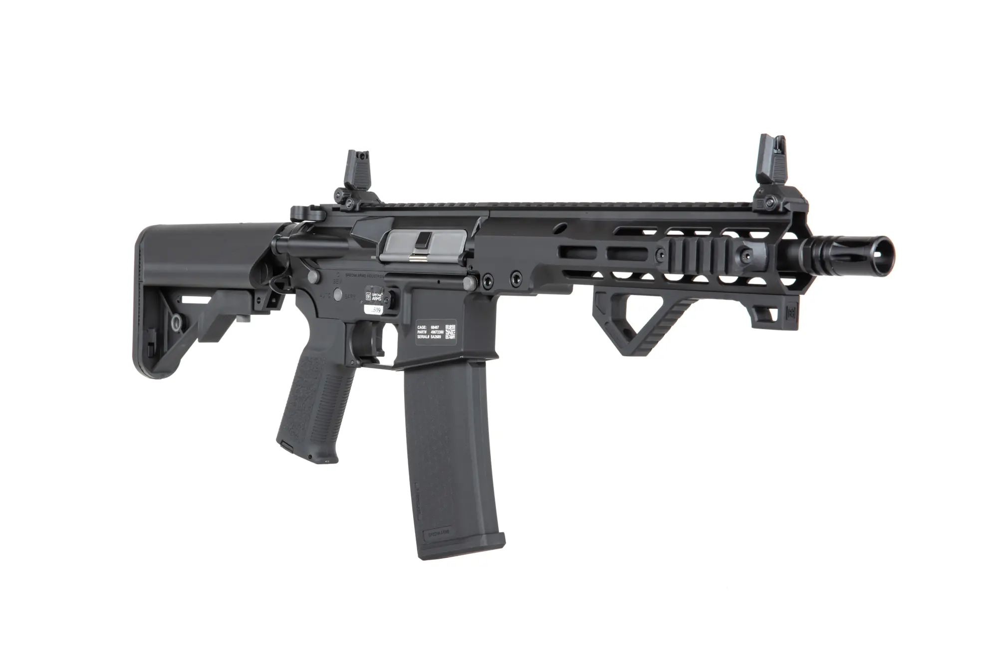 Karabinek szturmowy AEG Specna Arms SA-P23 PRIME Kestrel ETU Daniel Defense - Black