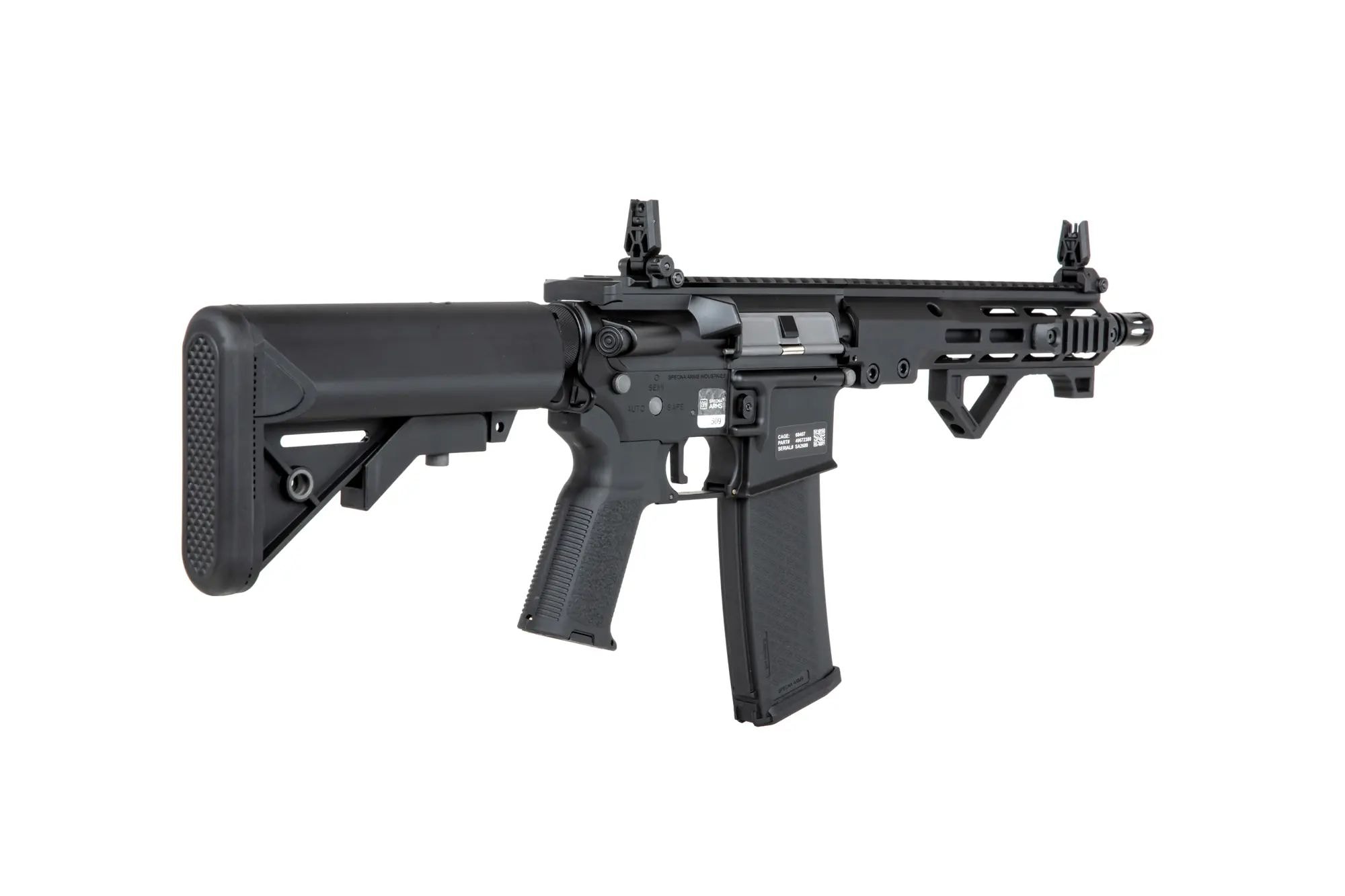 Karabinek szturmowy AEG Specna Arms SA-P23 PRIME Kestrel ETU Daniel Defense - Black