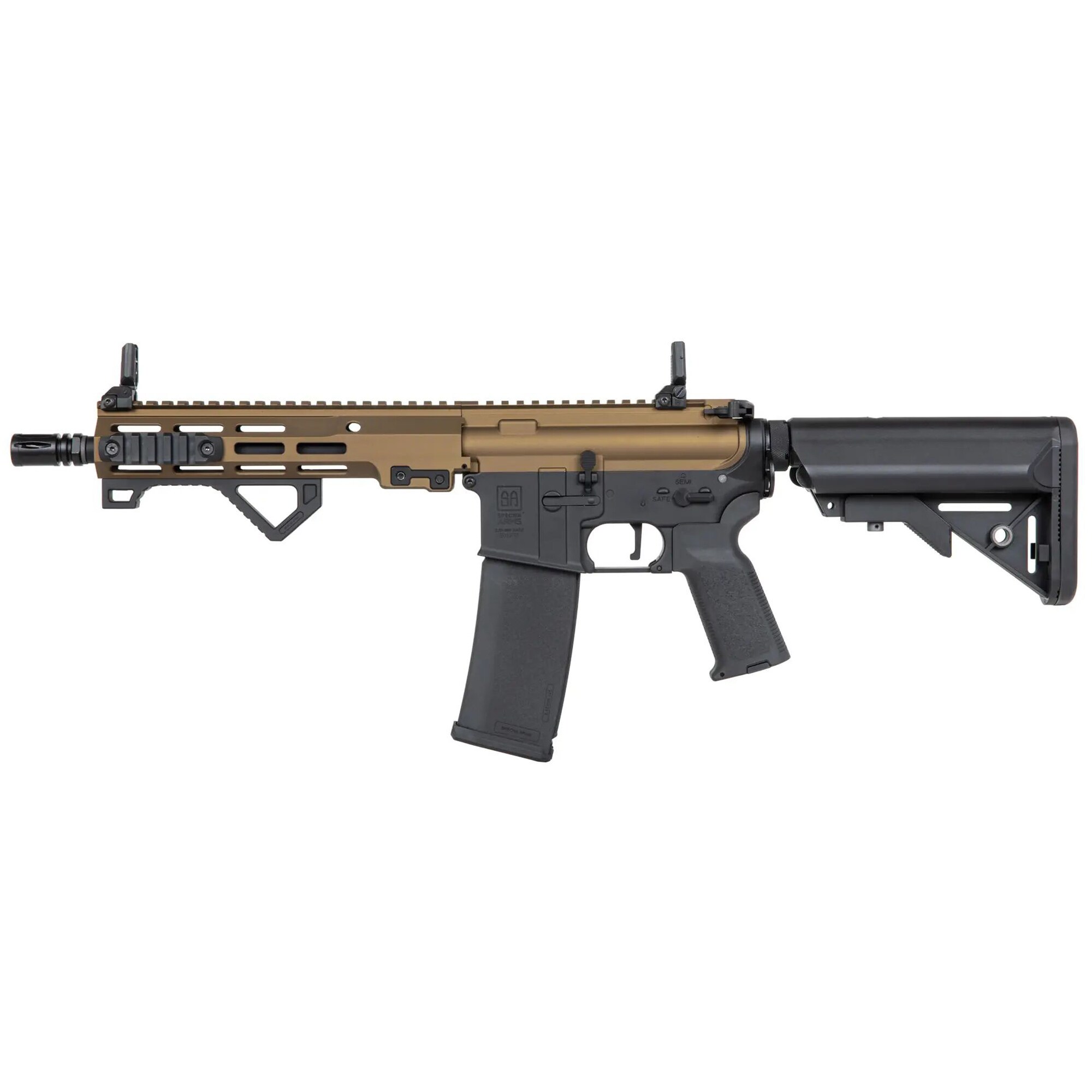 Karabinek szturmowy AEG Specna Arms SA-P23 PRIME Kestrel ETU Daniel Defense - Half-Bronze