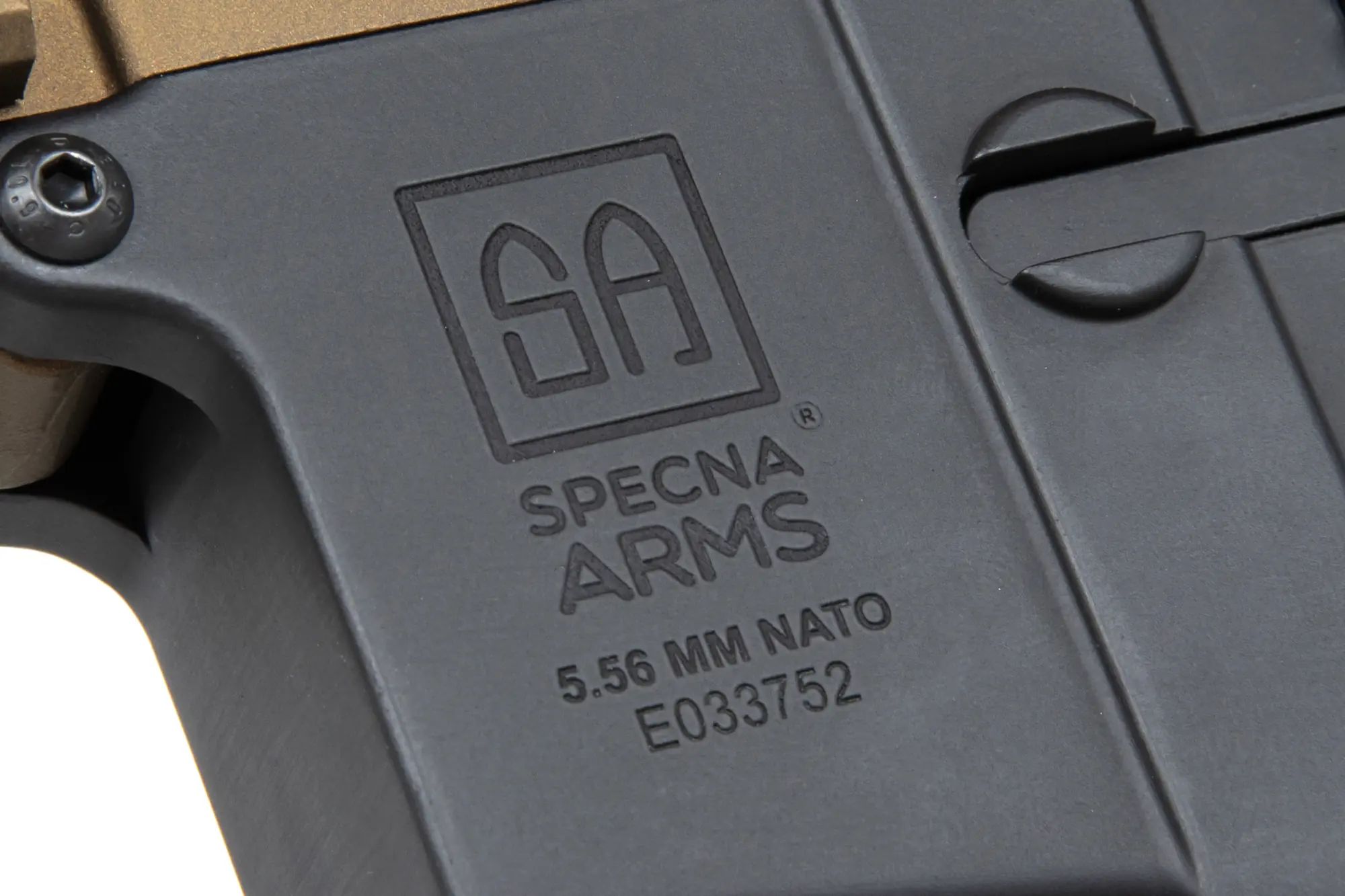 Karabinek szturmowy AEG Specna Arms SA-P23 PRIME Kestrel ETU Daniel Defense - Half-Bronze