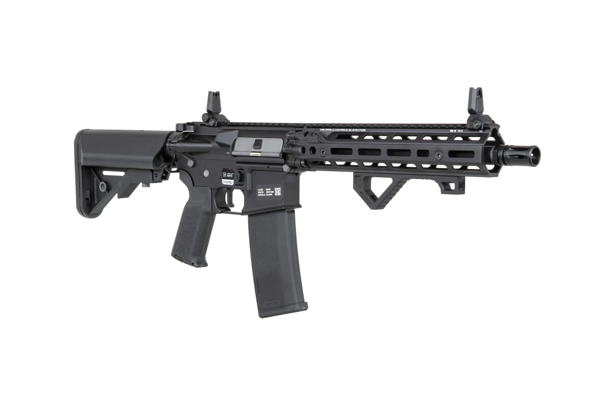 Karabinek szturmowy AEG Specna Arms SA-P27 PRIME Kestrel ETU Daniel Defense RIS III 10,5