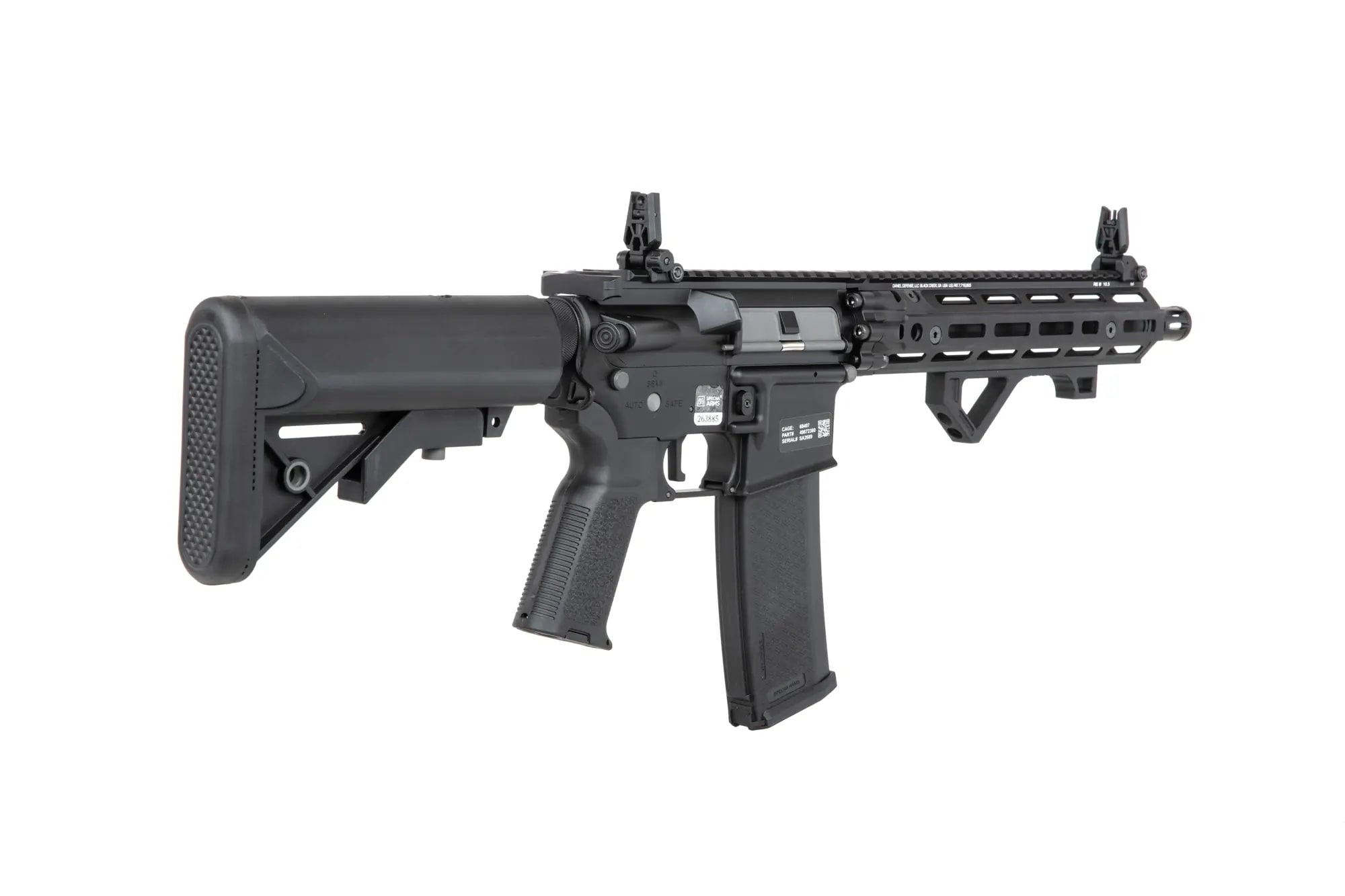 Karabinek szturmowy AEG Specna Arms SA-P27 PRIME Kestrel ETU Daniel Defense RIS III 10,5