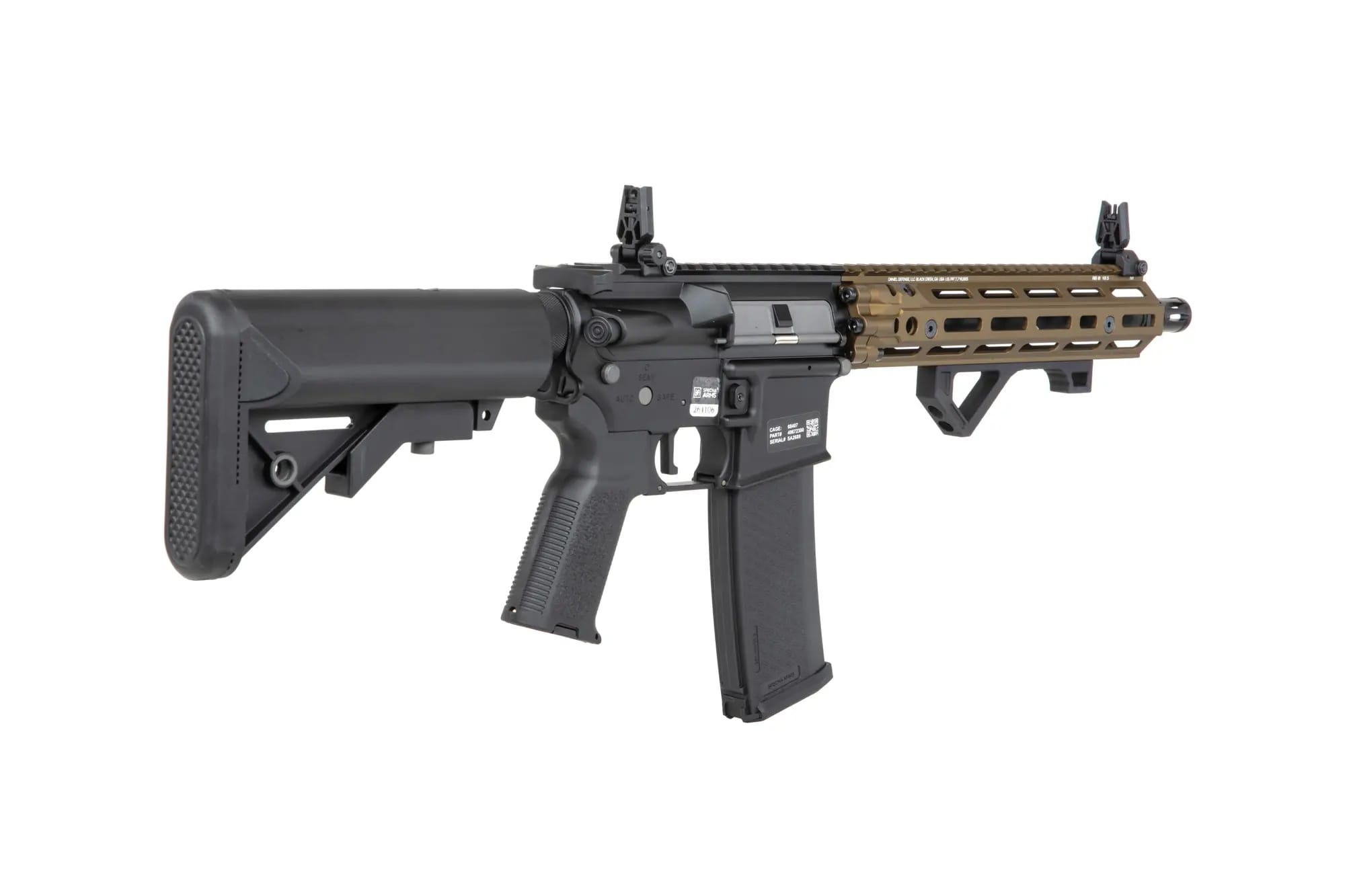 Karabinek szturmowy AEG Specna Arms SA-P27 PRIME Kestrel ETU Daniel Defense RIS III 10,5