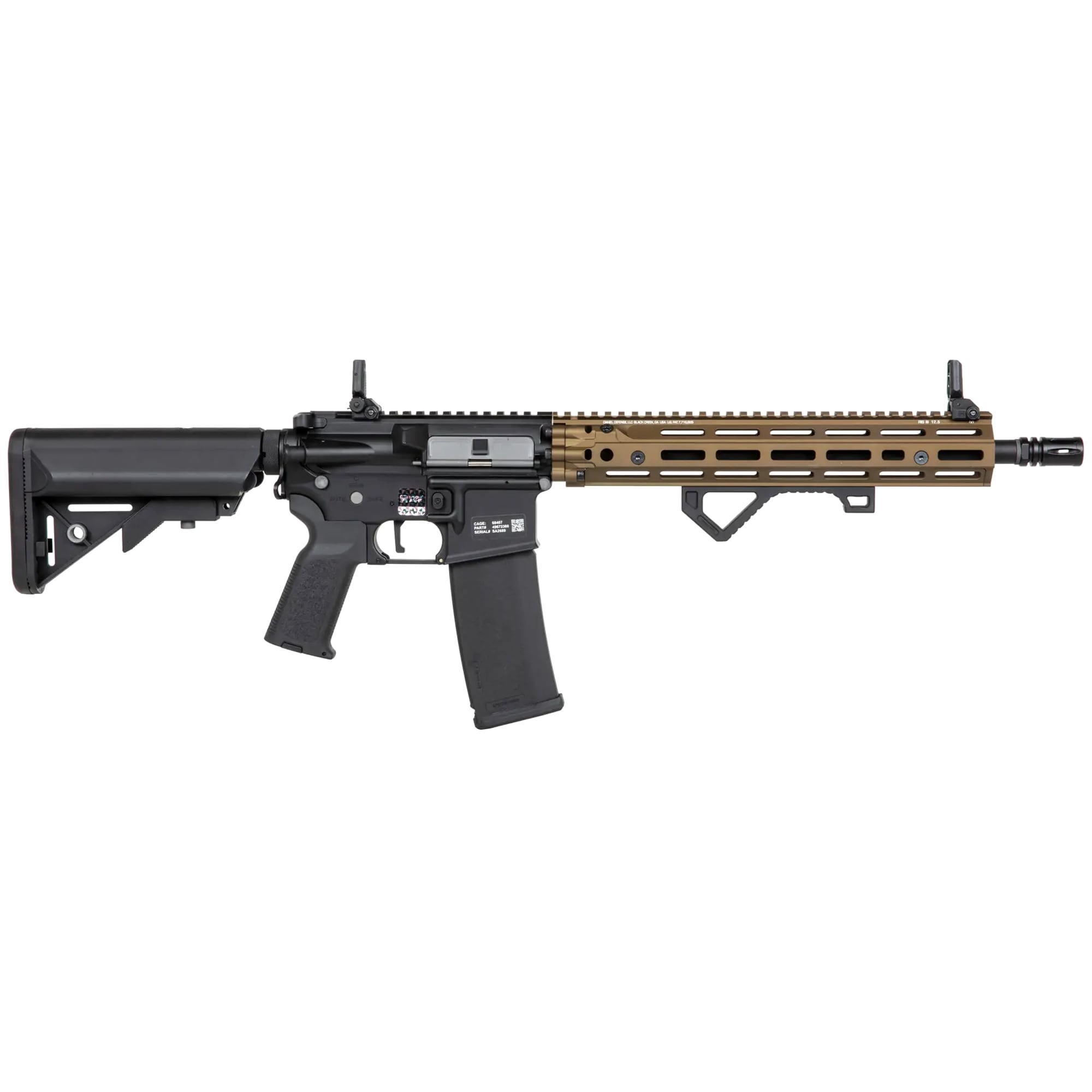 Karabinek szturmowy AEG Specna Arms SA-P28 PRIME Kestrel ETU Daniel Defense RIS III 12,5