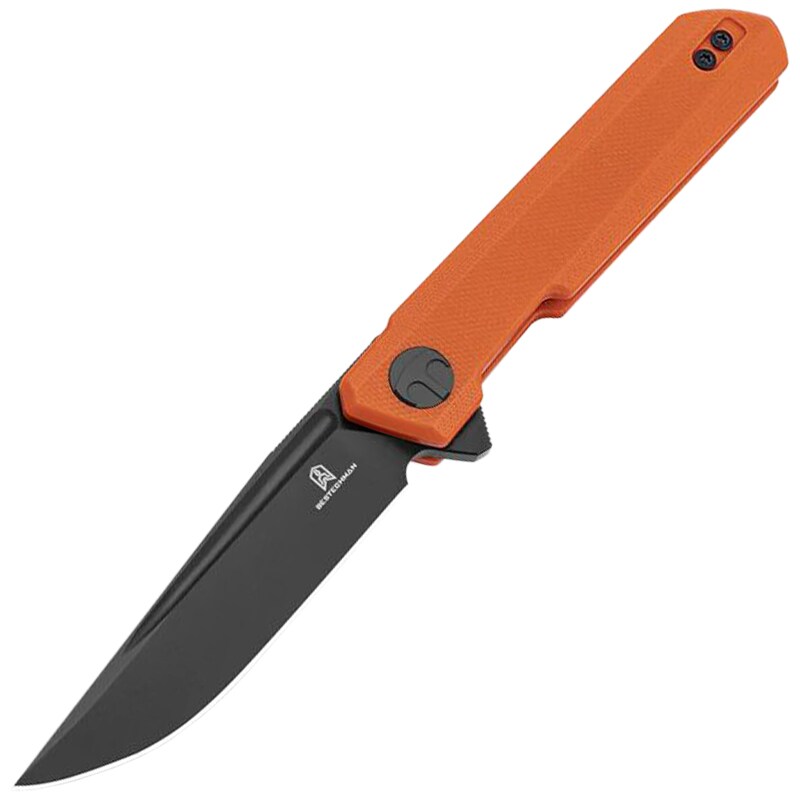 Nóż składany Bestechman Mini Dundee Double Detent - Orange/Black