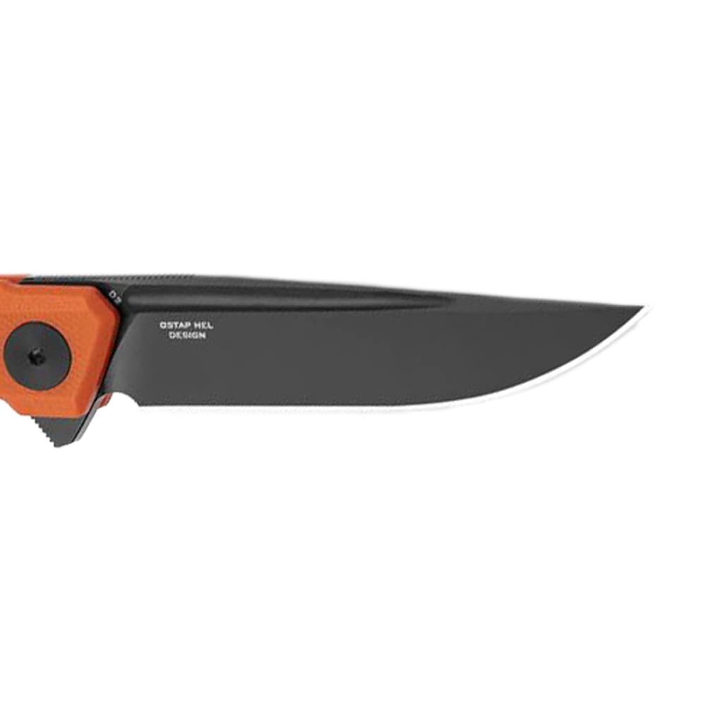 Nóż składany Bestechman Mini Dundee Double Detent - Orange/Black