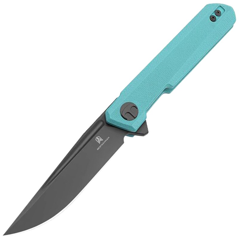 Nóż składany Bestechman Mini Dundee Double Detent - Light Blue/Black