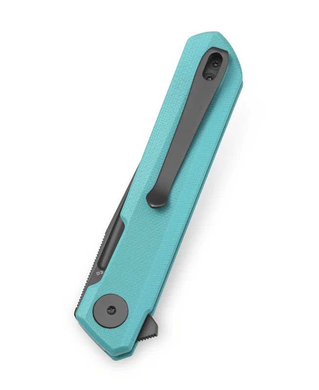 Nóż składany Bestechman Mini Dundee Double Detent - Light Blue/Black