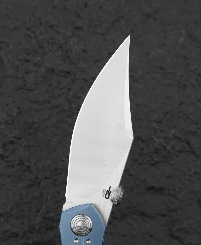 Складаний ніж Bestech Knives Razon - Silver Satin/Blue