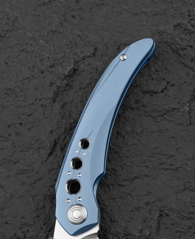 Складаний ніж Bestech Knives Razon - Silver Satin/Blue