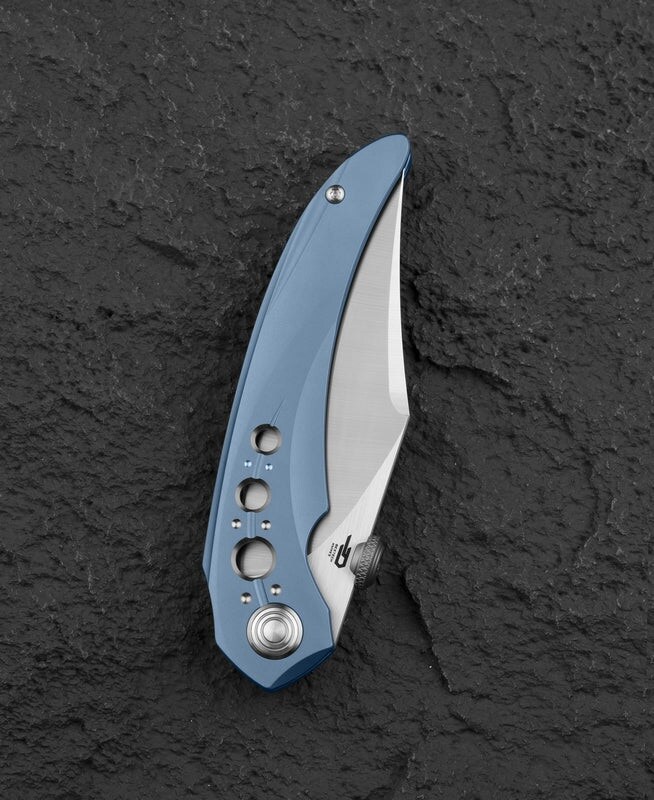 Складаний ніж Bestech Knives Razon - Silver Satin/Blue