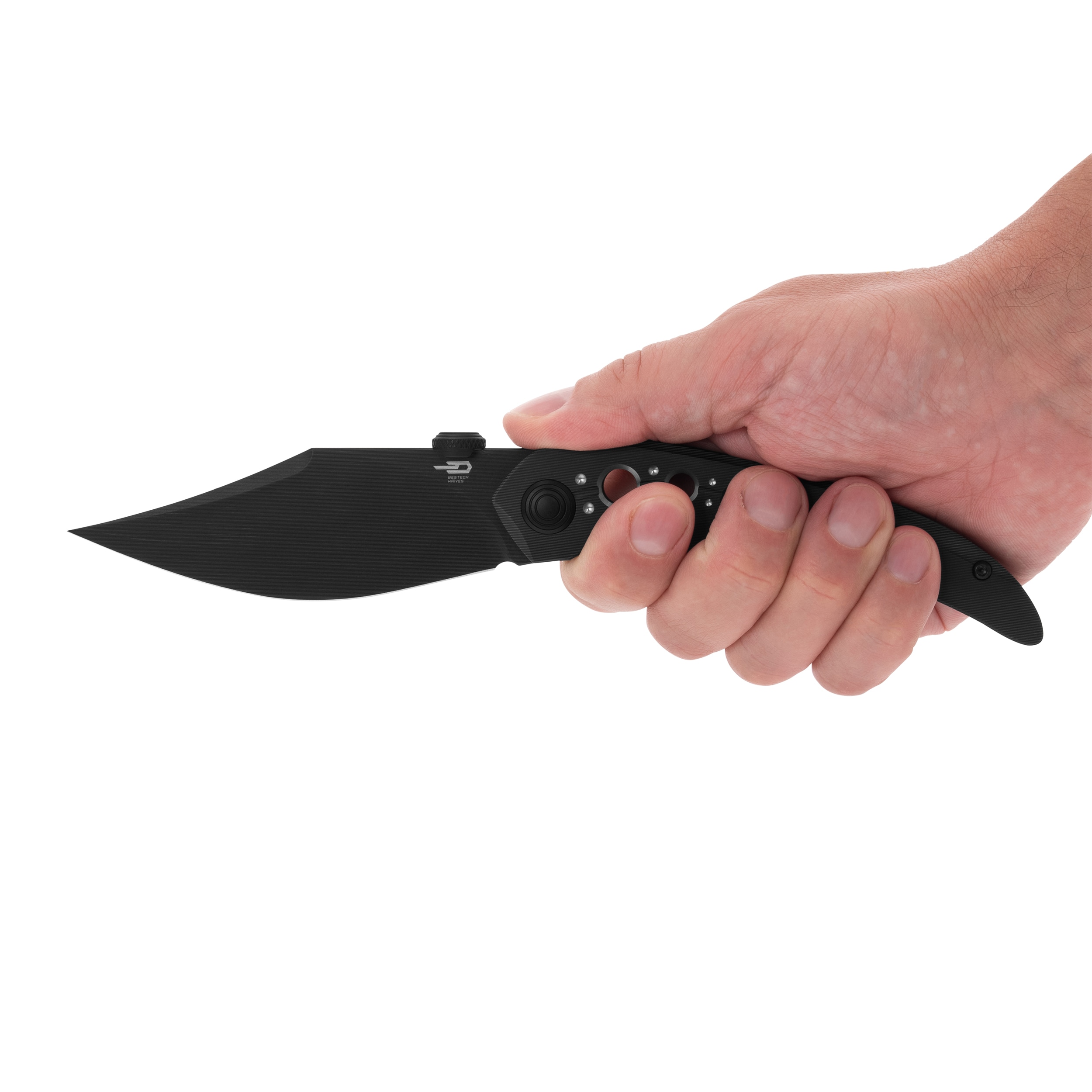 Складаний ніж Bestech Knives Razon - Black PVD/Black