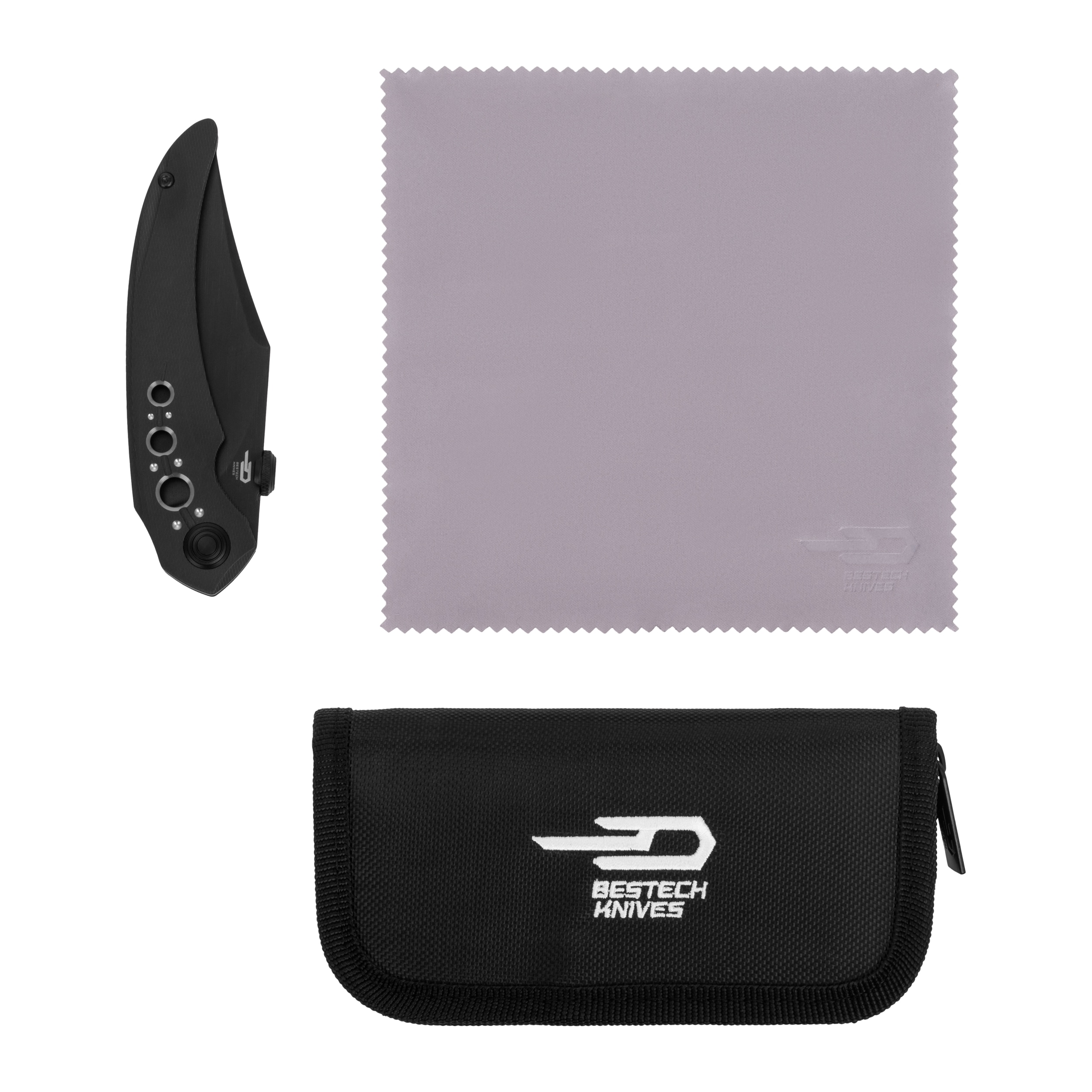 Складаний ніж Bestech Knives Razon - Black PVD/Black