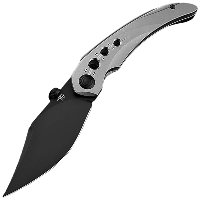 Nóż składany Bestech Knives Razon - Black PVD/Silver