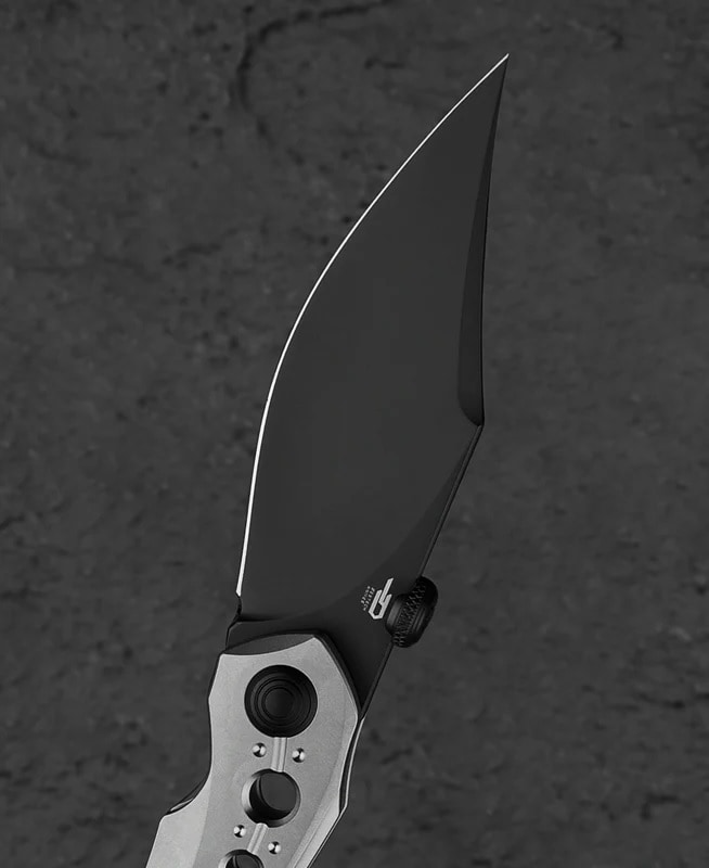 Nóż składany Bestech Knives Razon - Black PVD/Silver