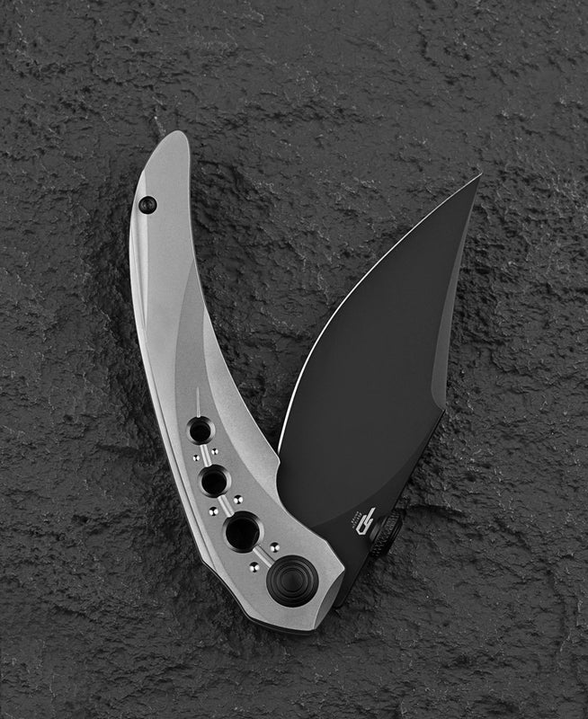 Nóż składany Bestech Knives Razon - Black PVD/Silver