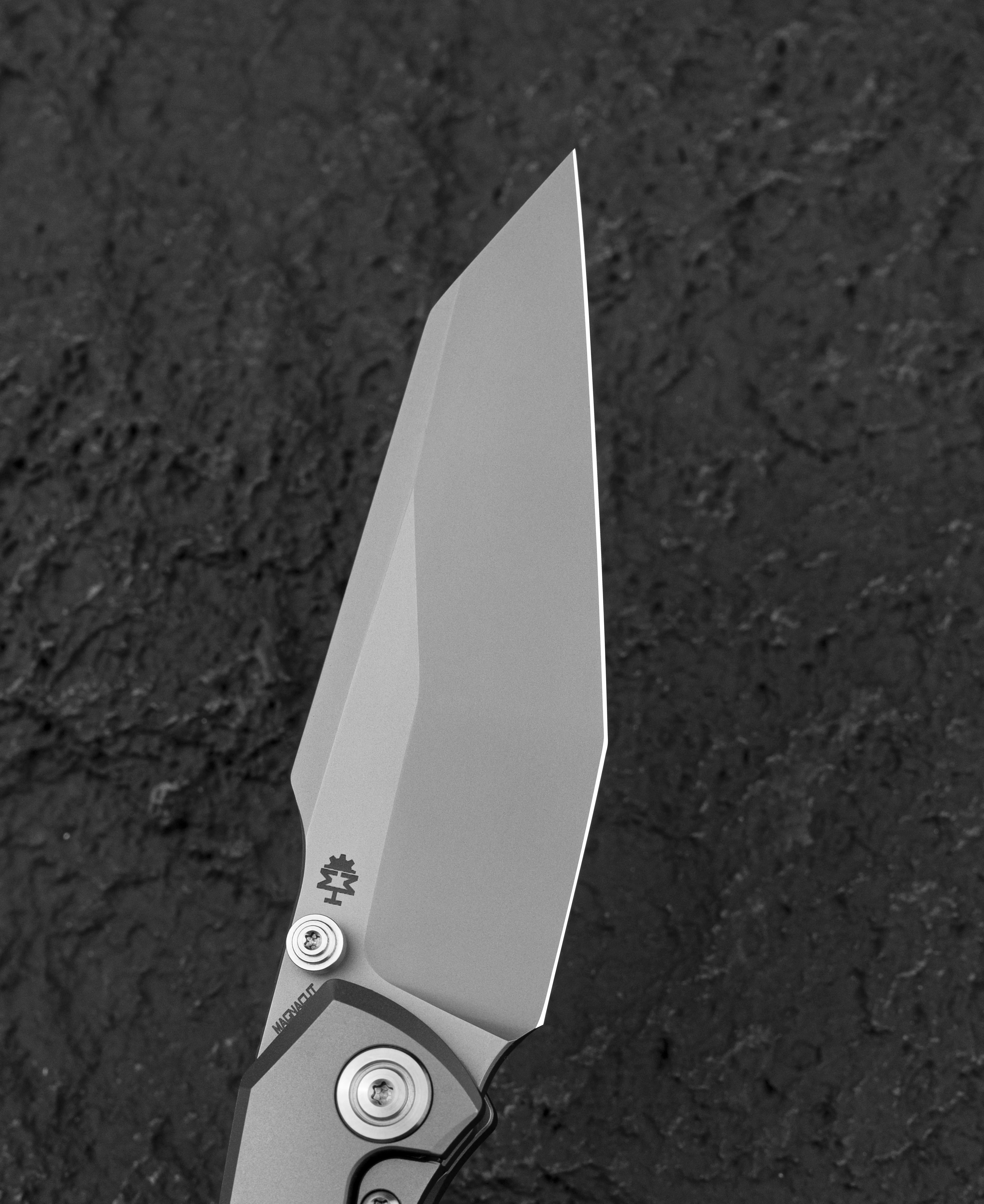 Nóż składany Bestech Clastic - White Bead Blast