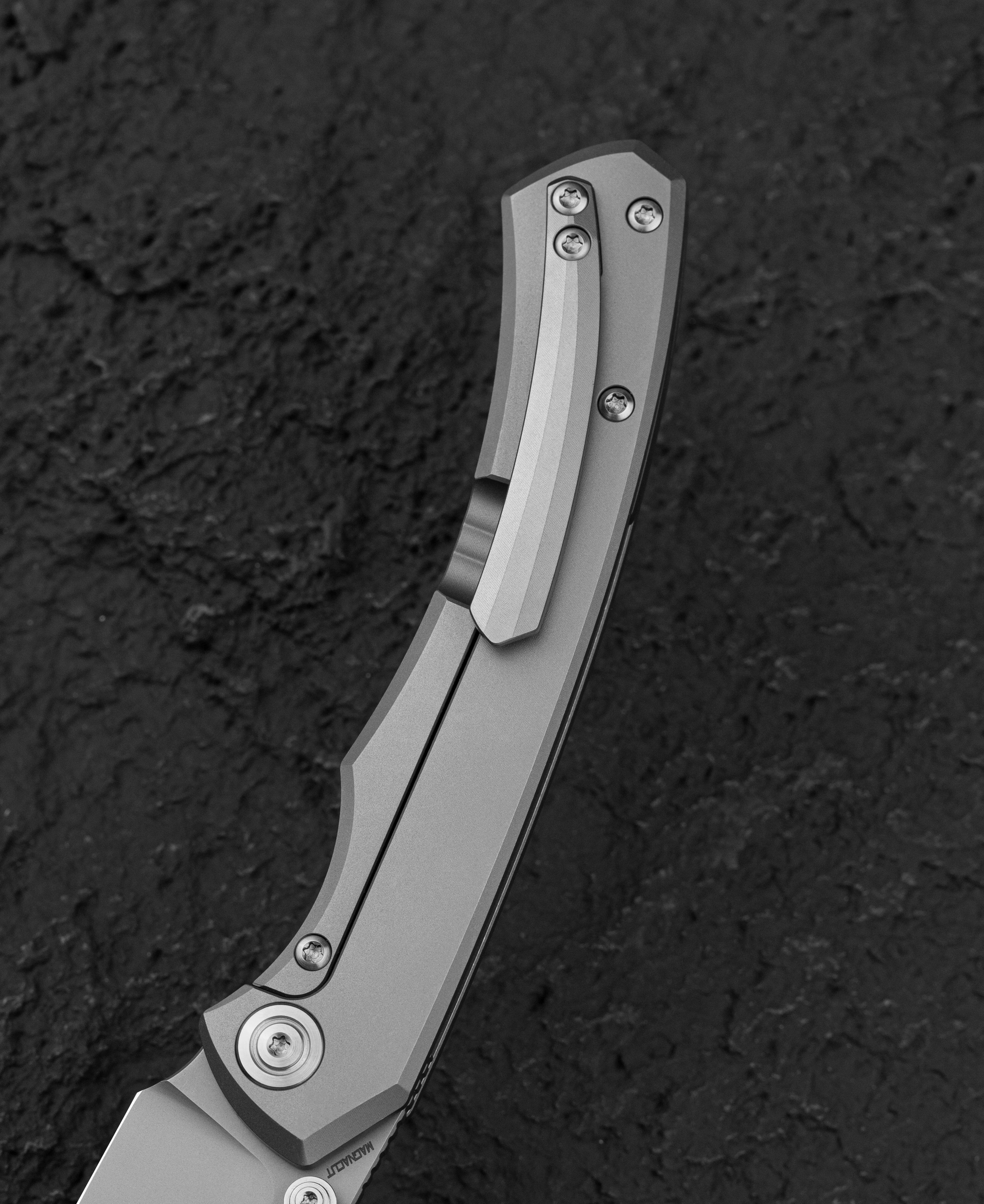 Nóż składany Bestech Clastic - White Bead Blast