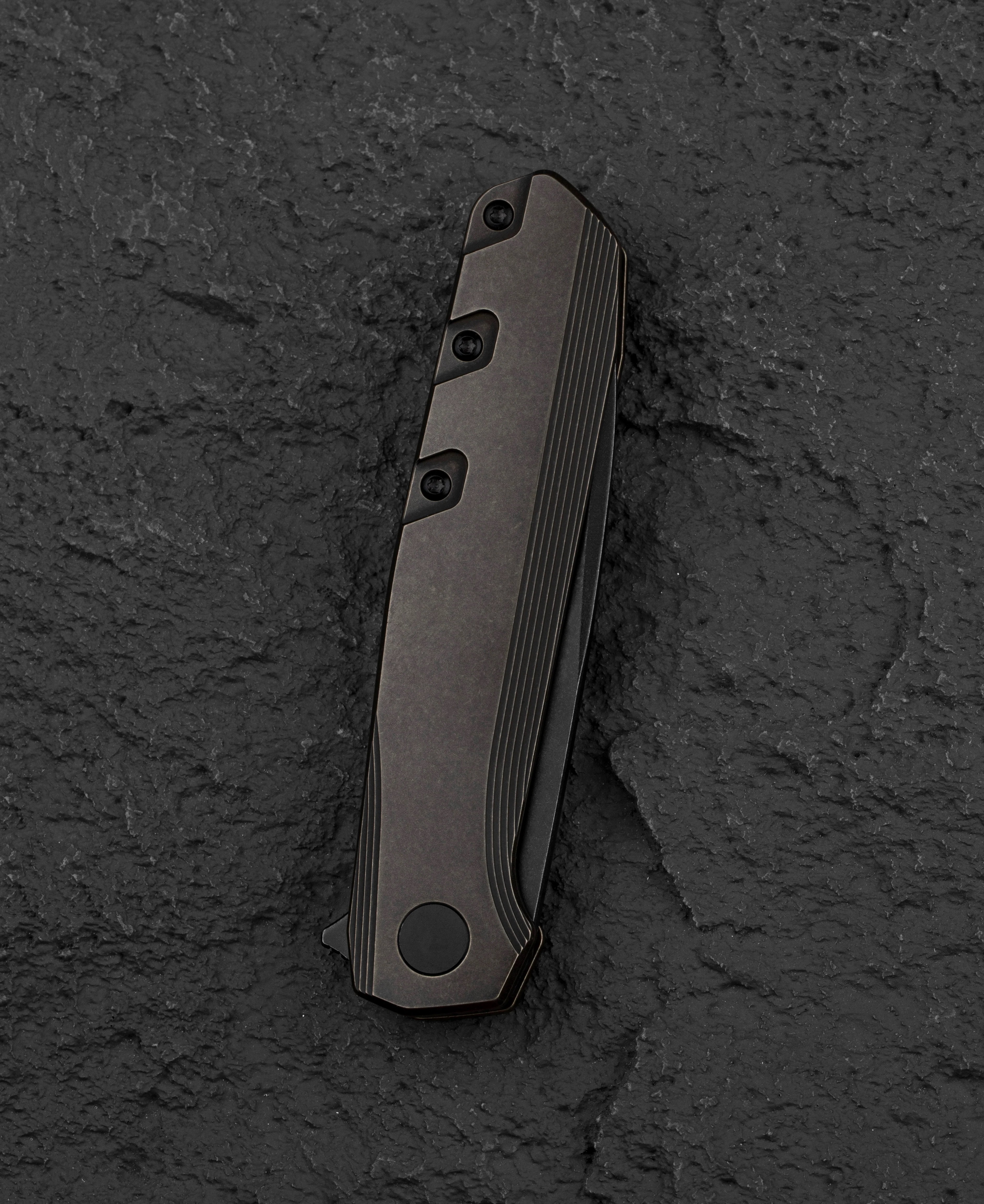 Nóż składany Bestech 9 - Black Stonewash/Black Bronze