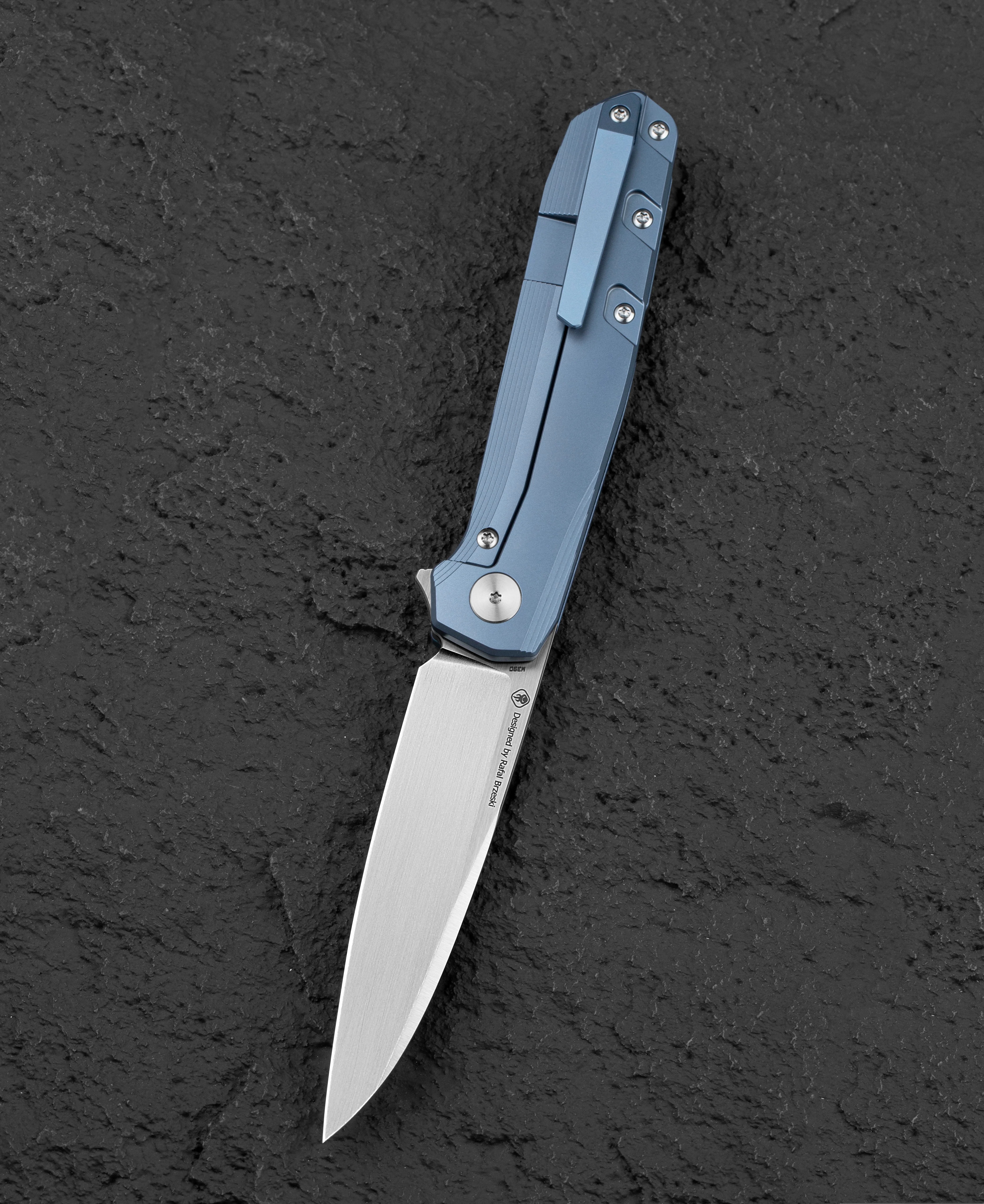 Складаний ніж Bestech 9 - Satin/Blue