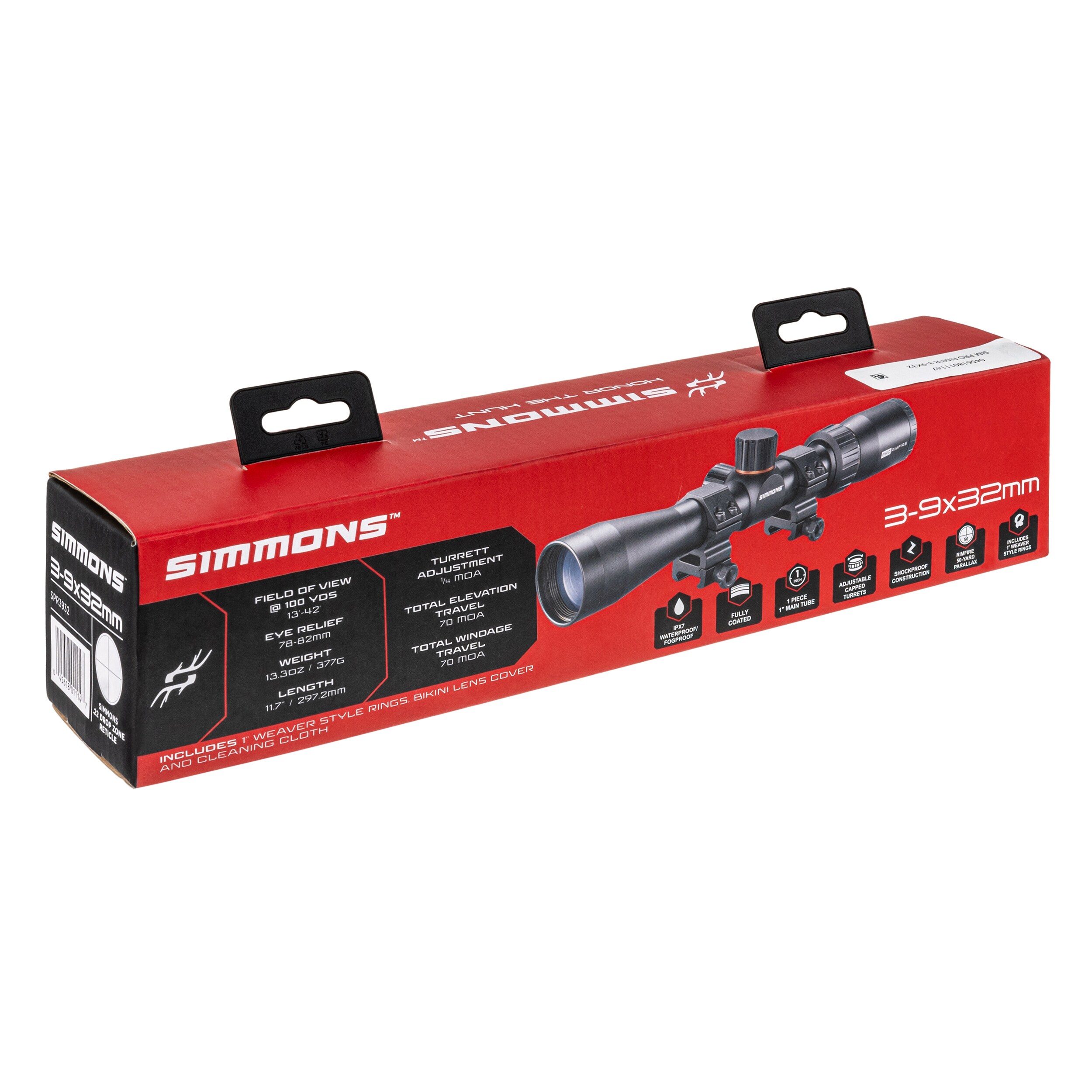 Оптичний приціл Simmons Pro Rimfire 3-9x32 Truplex