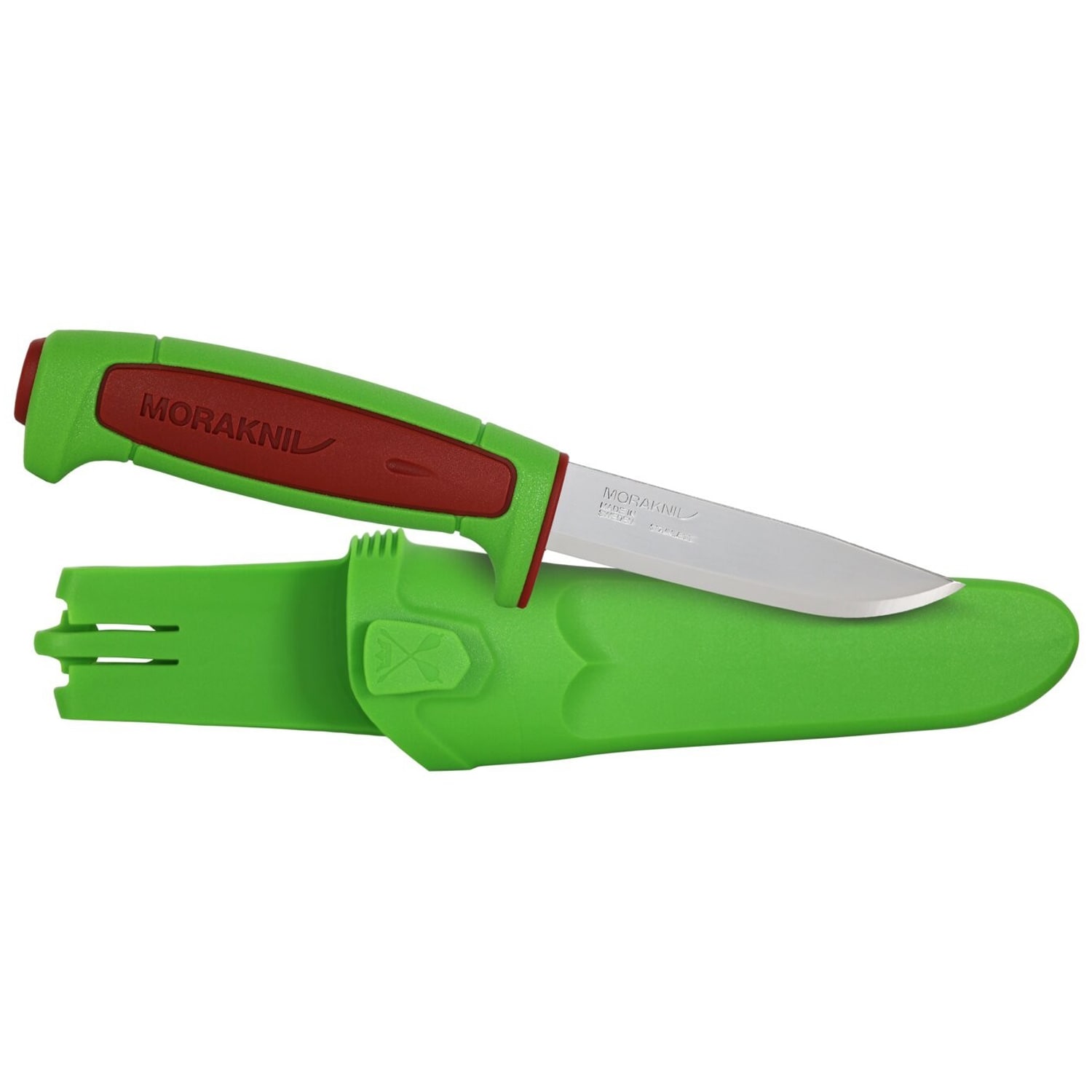 Nóż Mora Basic 546 Colour of the Year 2024 - Dala Red/Ivy Green