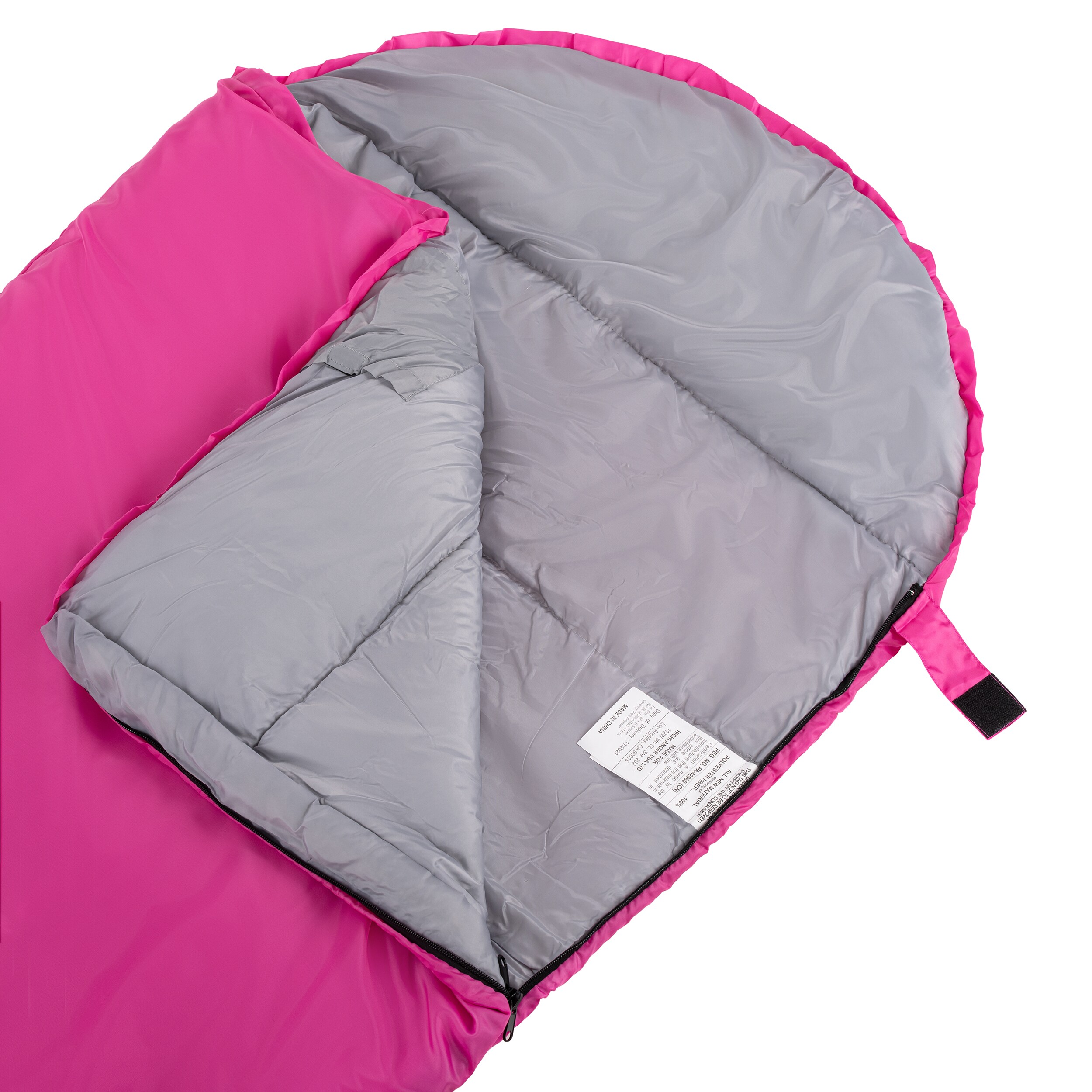 Śpiwór Highlander Outdoor Sleephaven Junior - Fuchsia