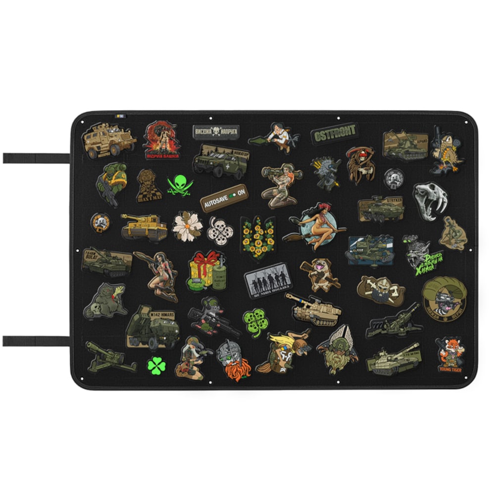 Panel na naszywki M-Tac 65 x 95 cm - Black