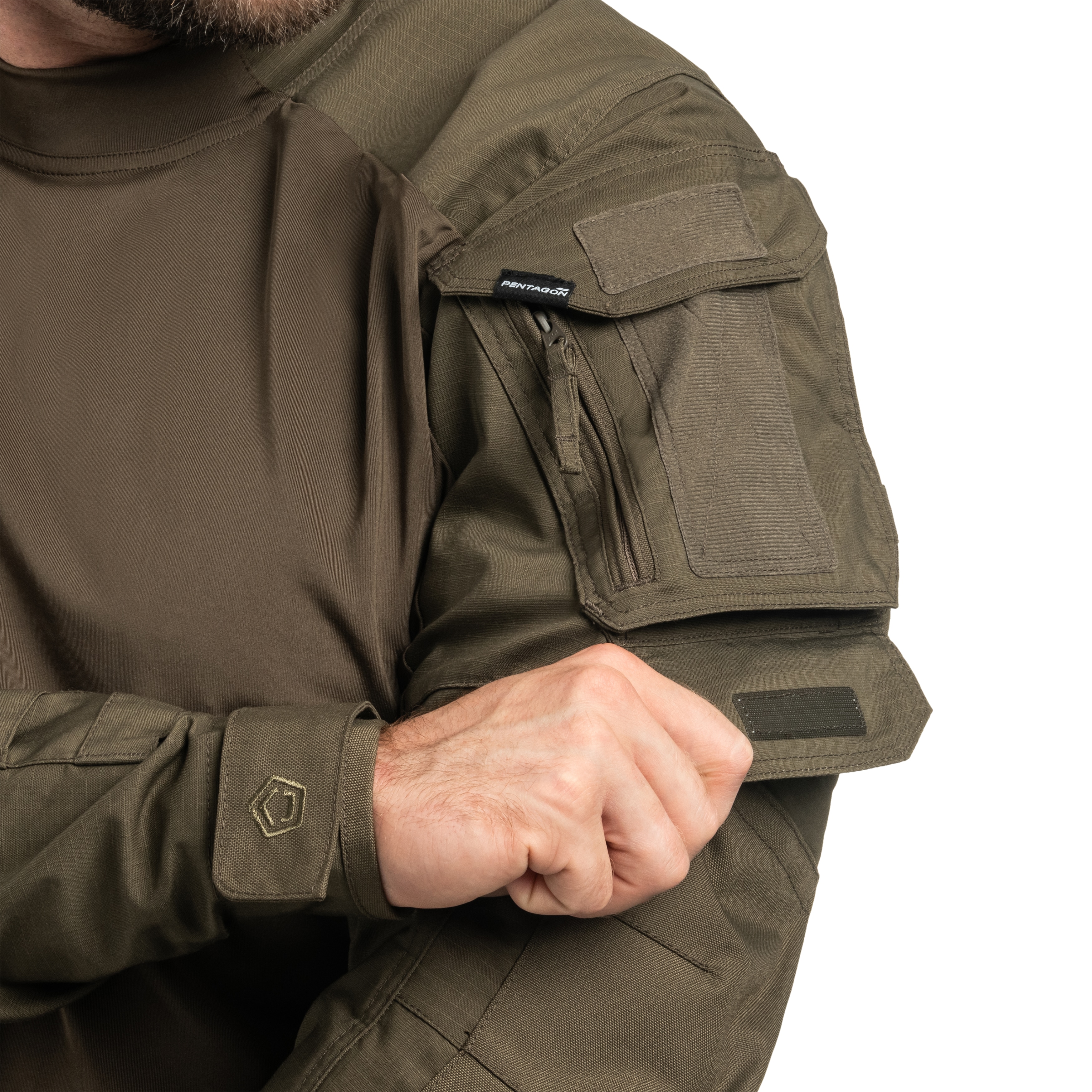 Bluza Pentagon Wolf Combat Shirt - Ranger Green