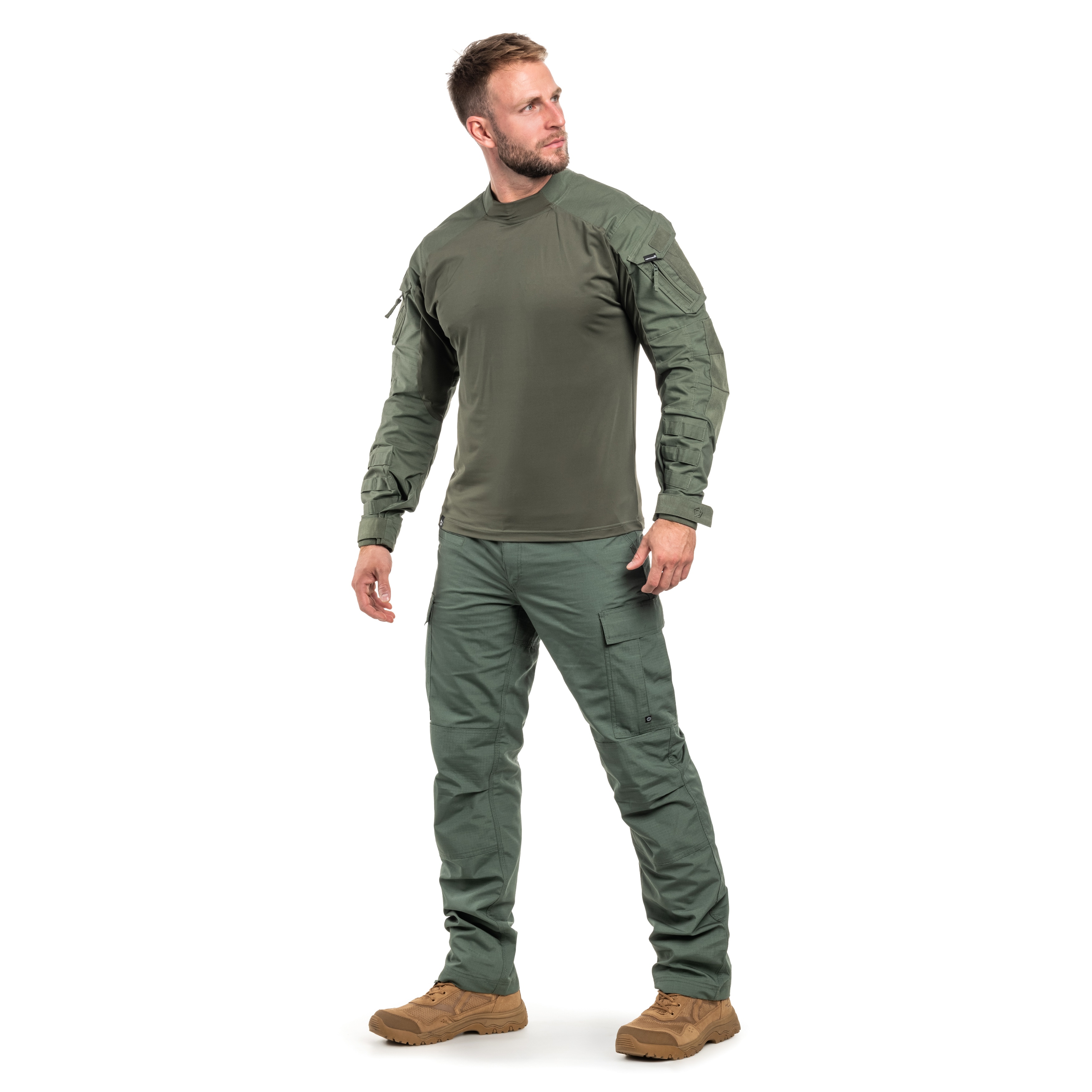 Bluza Pentagon Wolf Combat Shirt - Camo Green