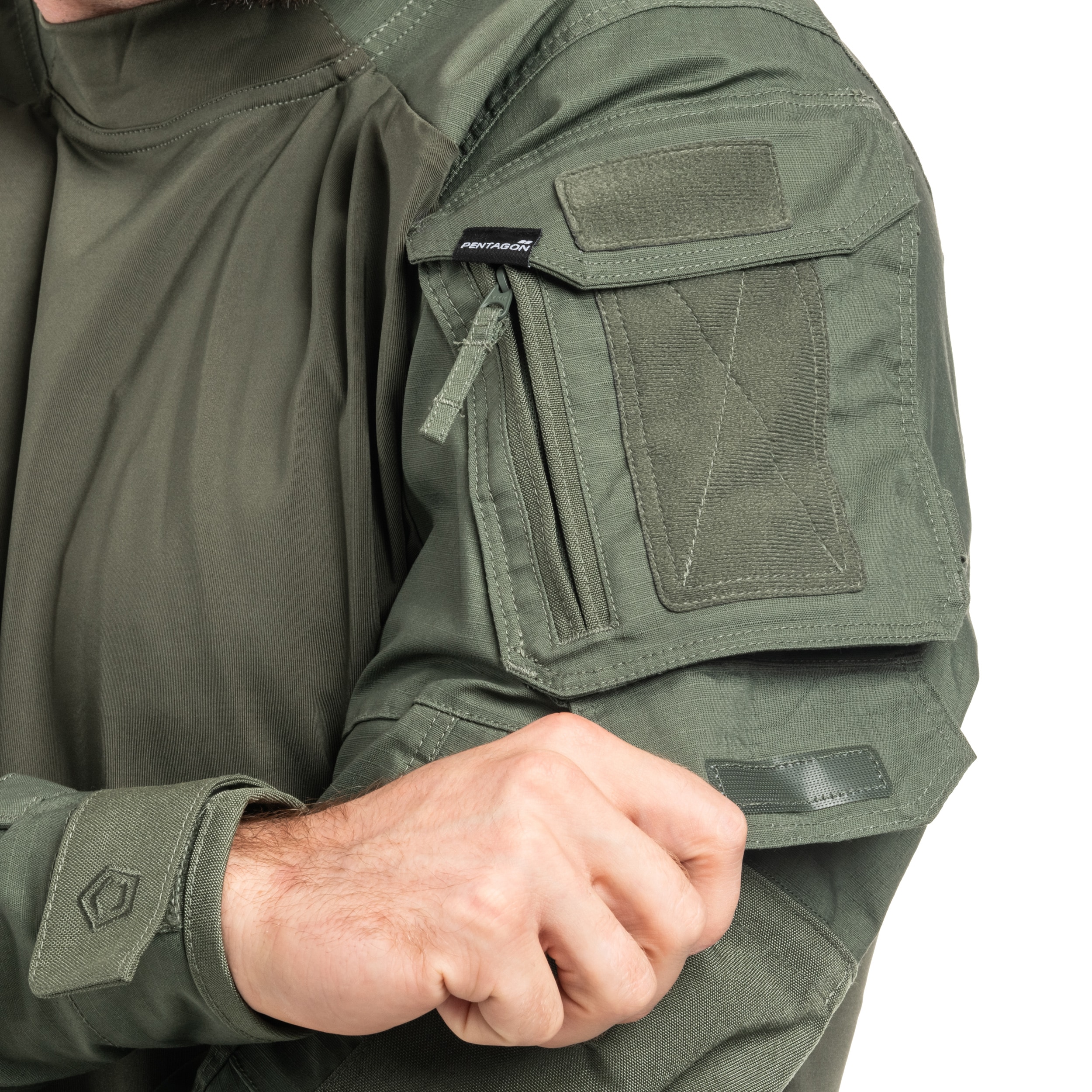 Bluza Pentagon Wolf Combat Shirt - Camo Green