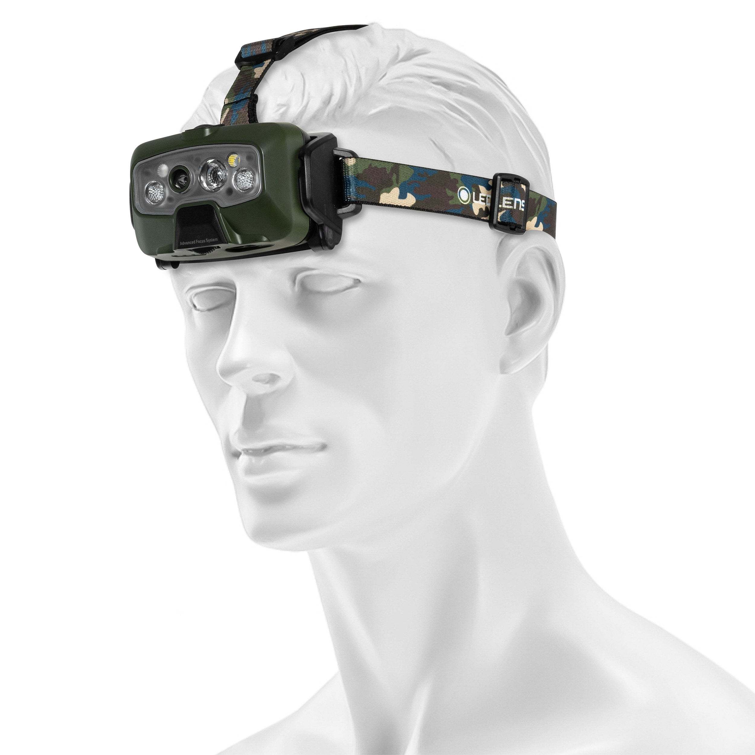 Налобний ліхтарик Ledlenser HF8R Core RGB Camo - 1600 люменів