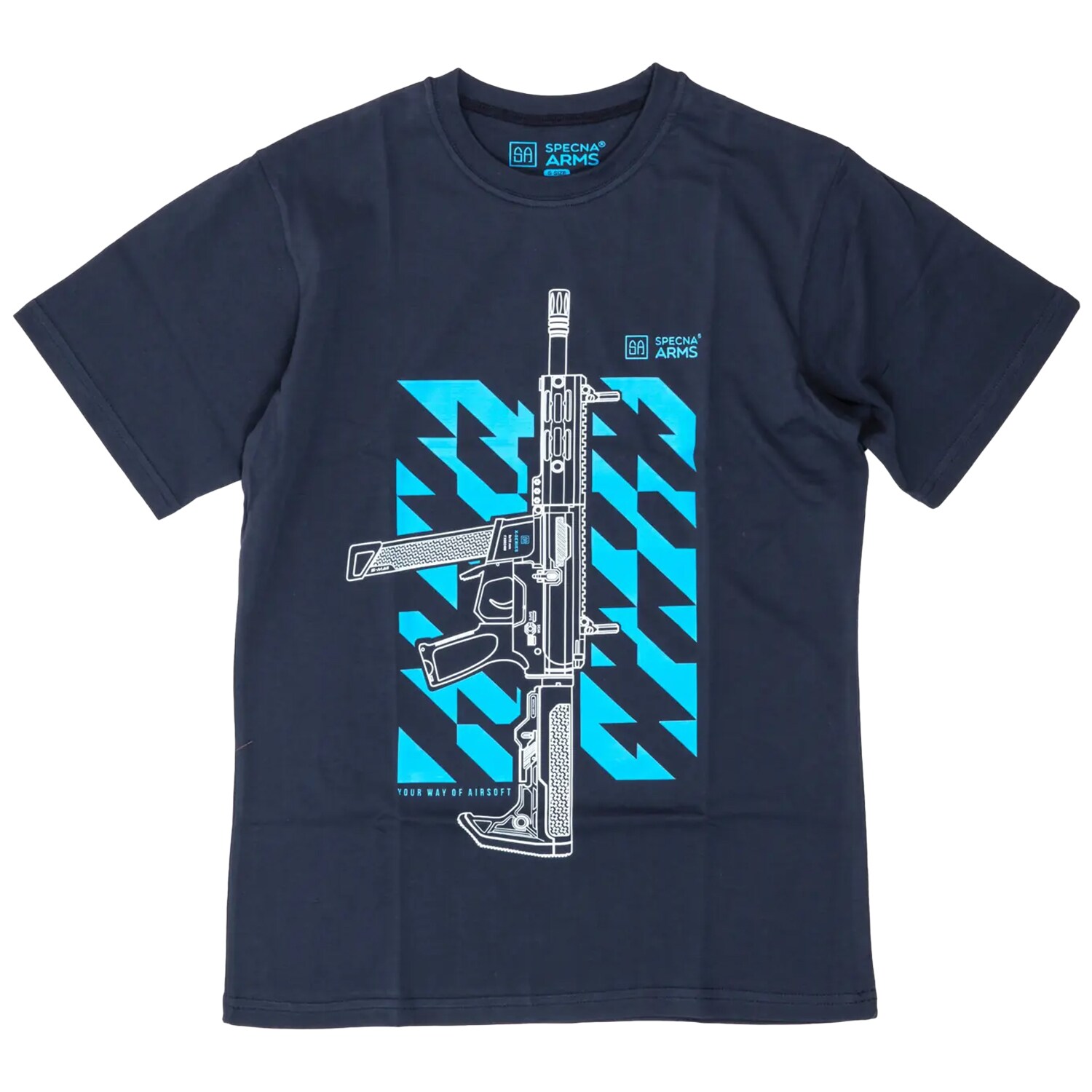 Koszulka T-shirt Specna Arms Flex X-Series Your Way Of Airsoft 05 - Blue