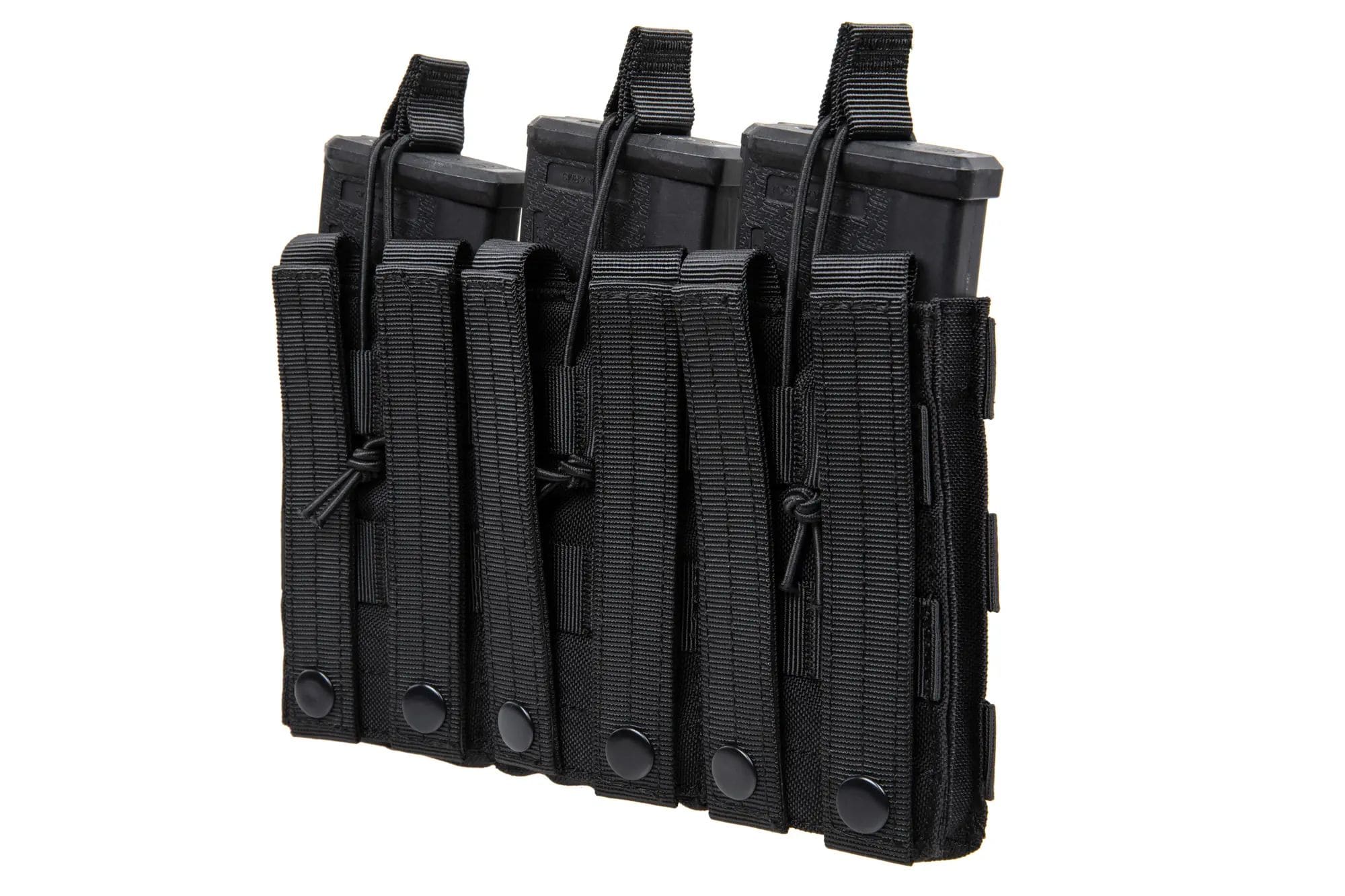 Потрійний підсумок Specna Arms Open для магазинів M4/M16 - Black