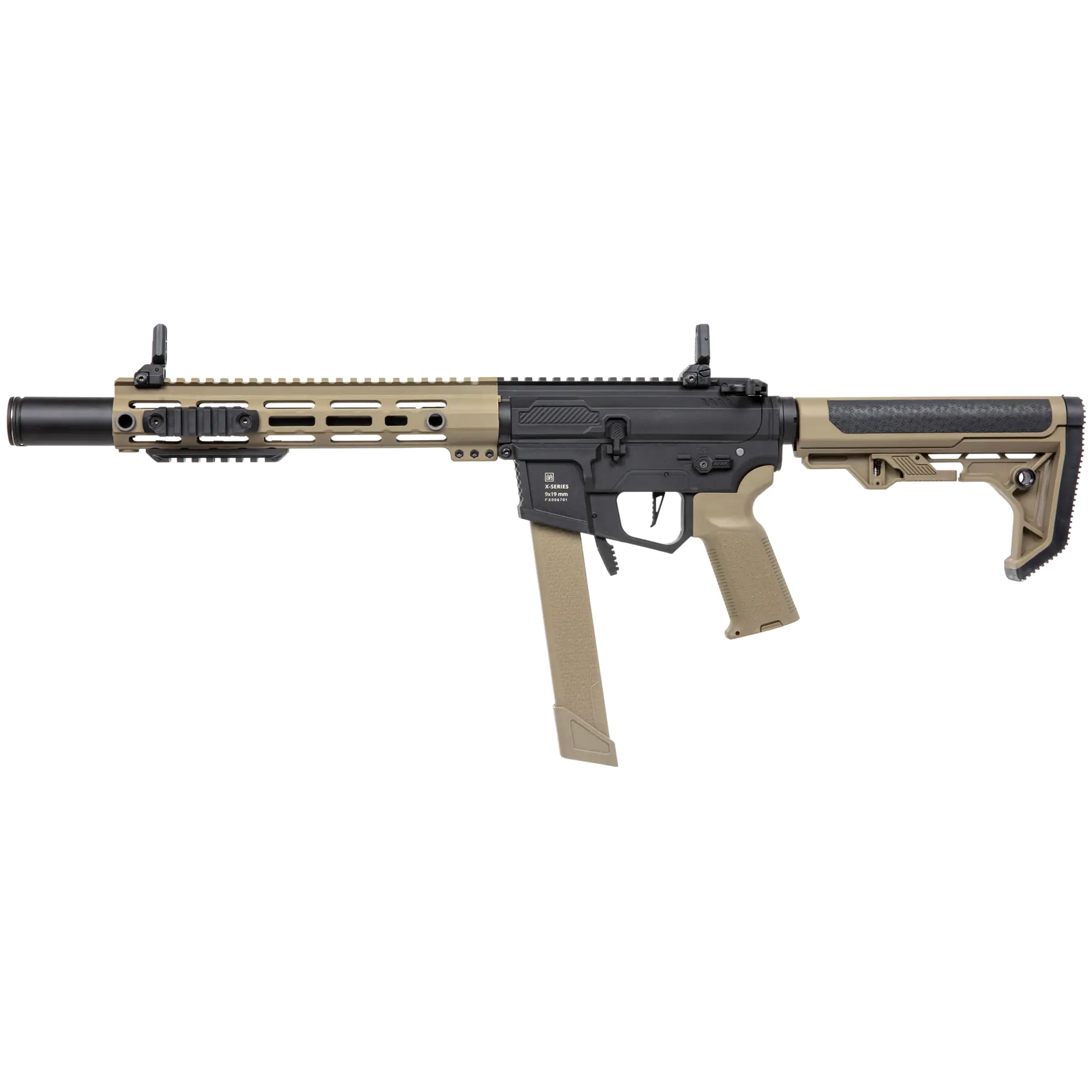 Karabinek szturmowy AEG Specna Arms SA-FX02 Flex HAL ETU - Half-Tan