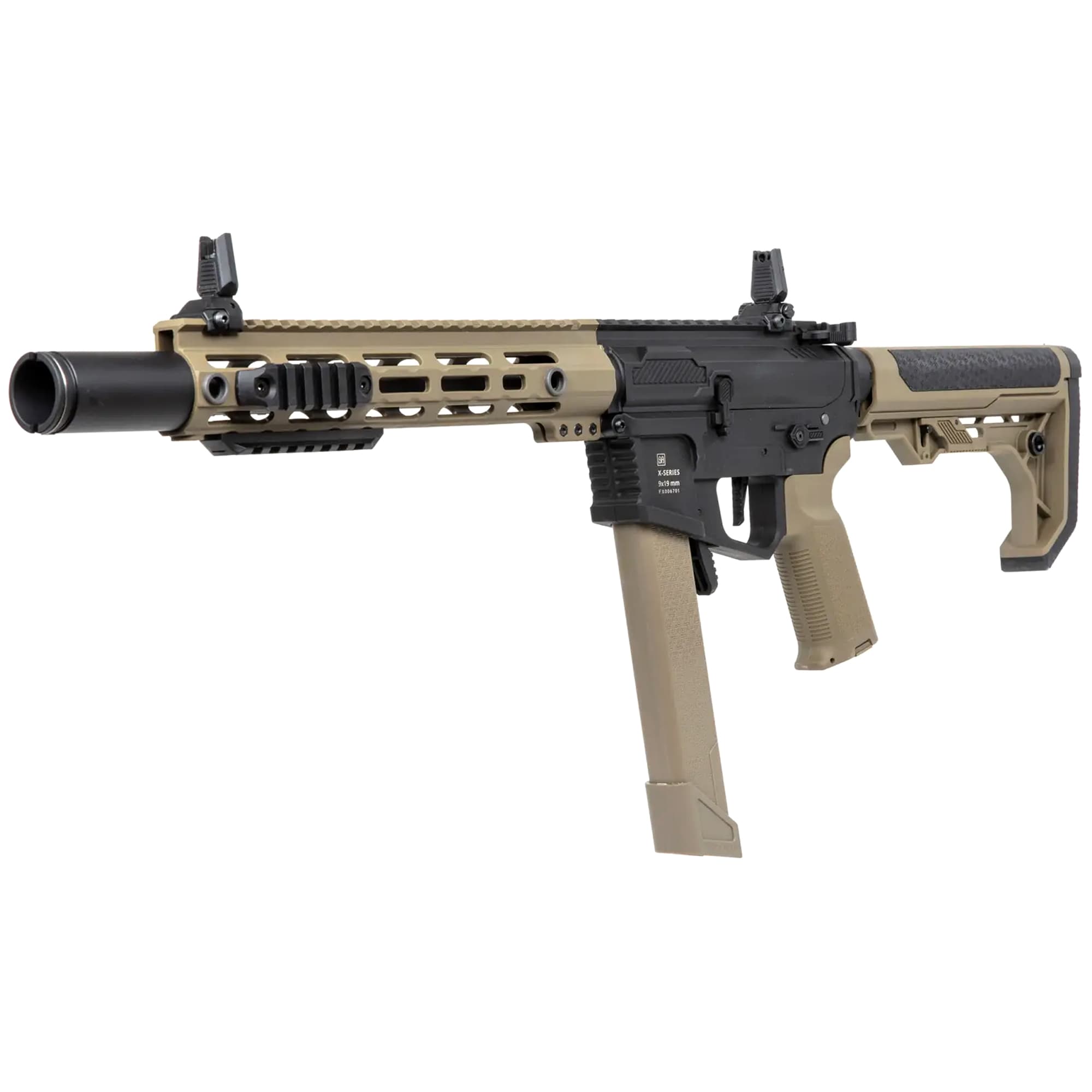Karabinek szturmowy AEG Specna Arms SA-FX02 Flex HAL ETU - Half-Tan