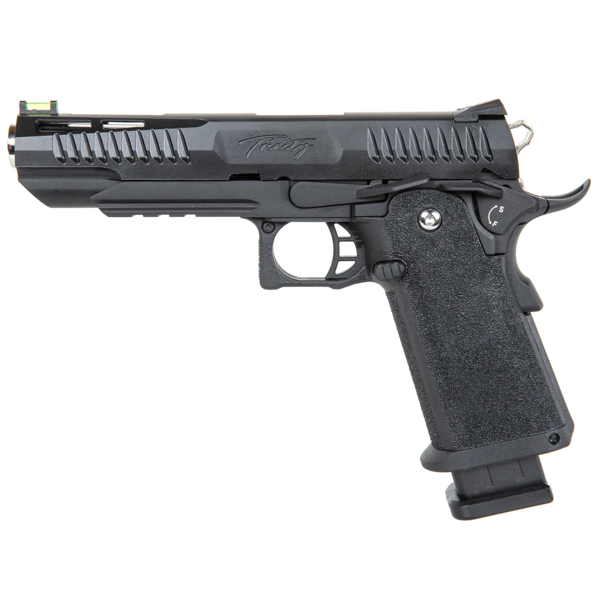 Pistolet ASG GBB Modify Trinity Hi-Capa 5.1 nylon slide - Black