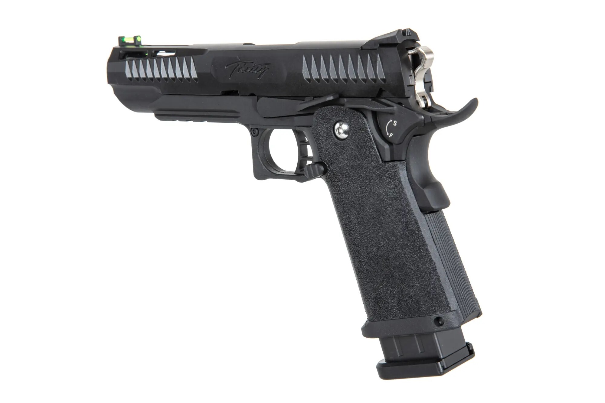 Pistolet ASG GBB Modify Trinity Hi-Capa 5.1 nylon slide - Black