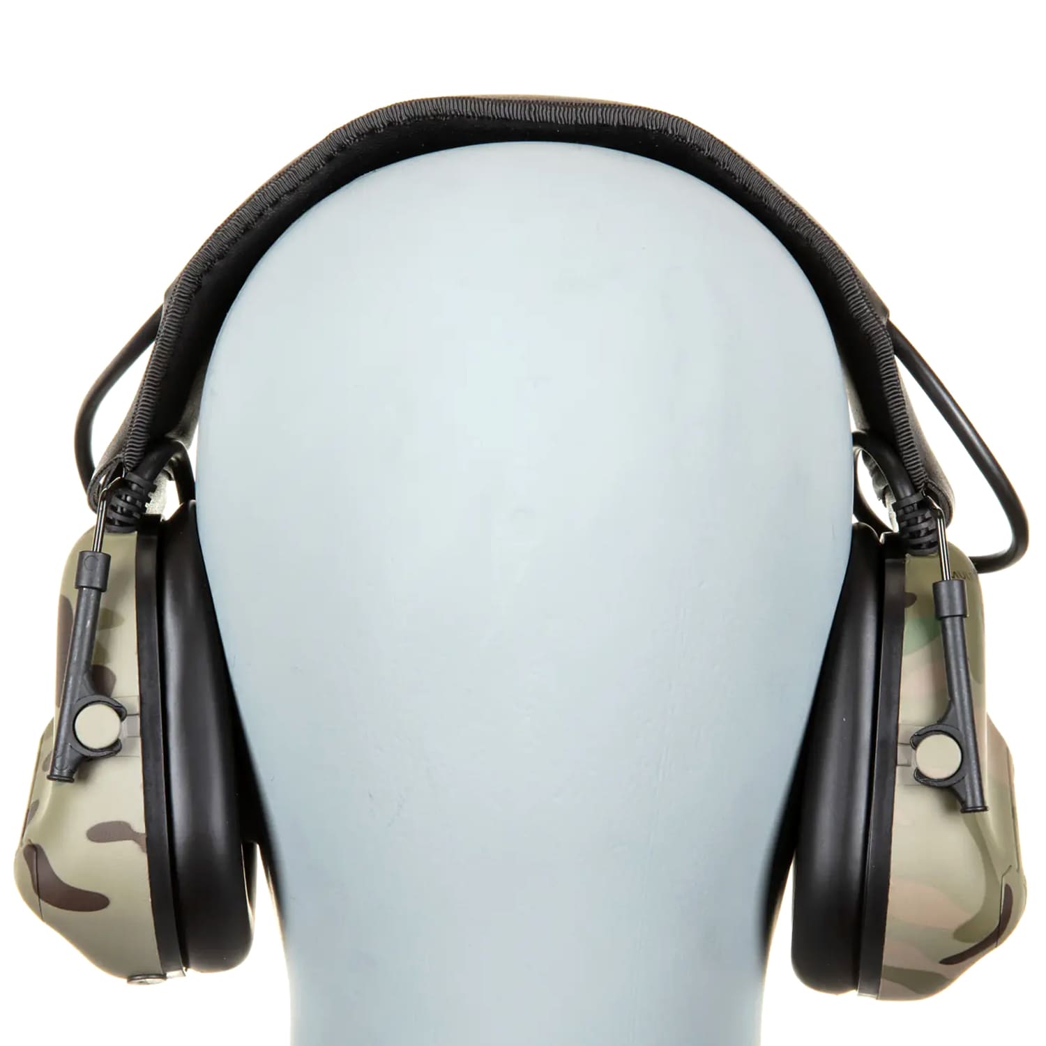 Ochronniki słuchu aktywne Wosport HD-12 IPSC Gen. 5 - MultiCam