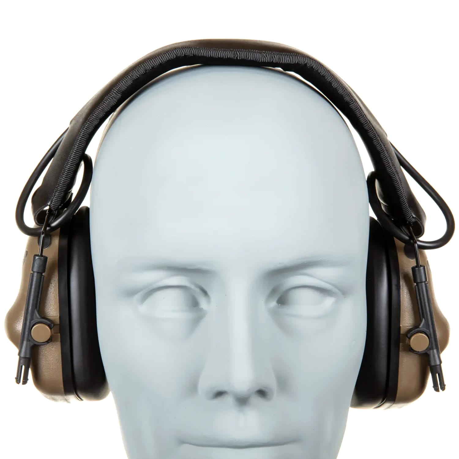 Ochronniki słuchu aktywne Wosport HD-12 IPSC Gen. 5 - Tan