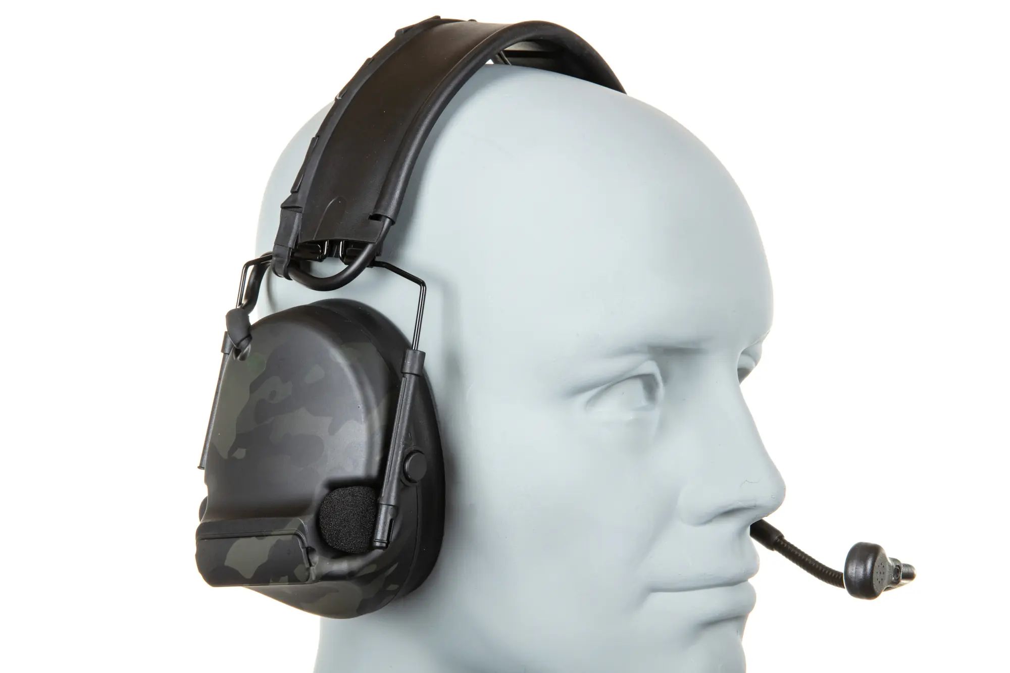 Ochronniki słuchu aktywne Wosport HD-14 - MultiCam Black