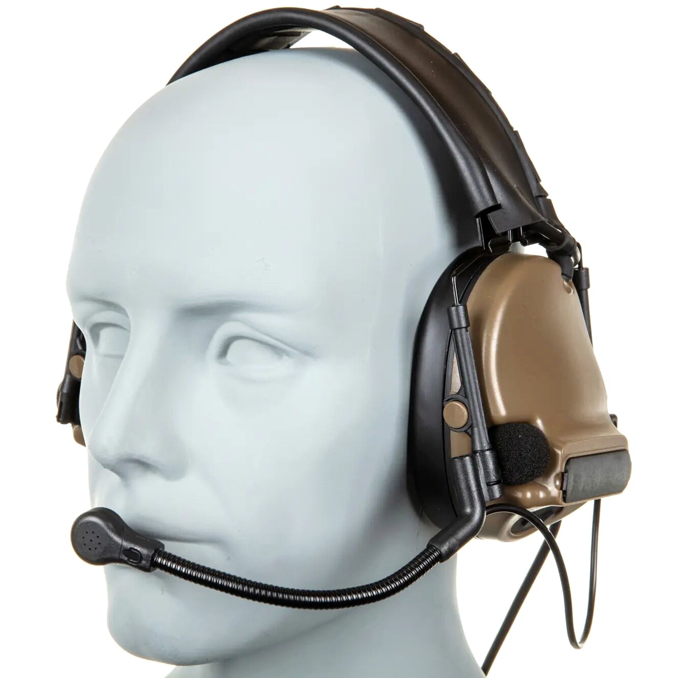 Ochronniki słuchu aktywne Wosport HD-14 - Tan